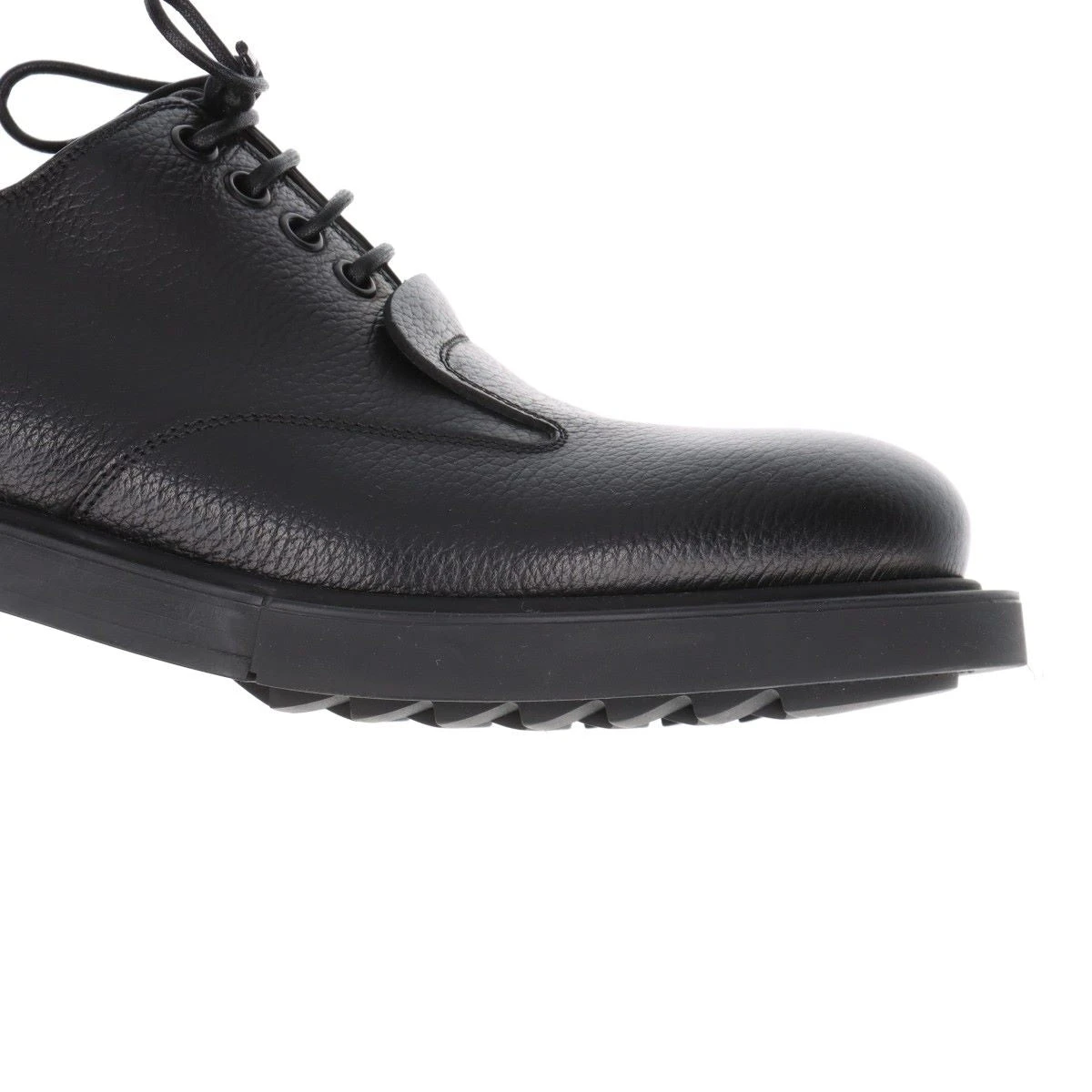 サルバトーレフェラガモ ブラックレザー レザーシューズ 7EE Salvatore Ferragamo - 美品 サルヴァトーレ フェラガモ