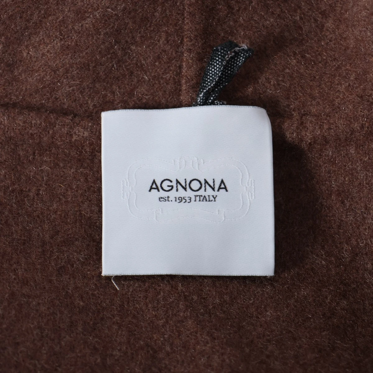 レディース48 AGNONA アニオナ イタリア製 カシミヤ ウール ロング 