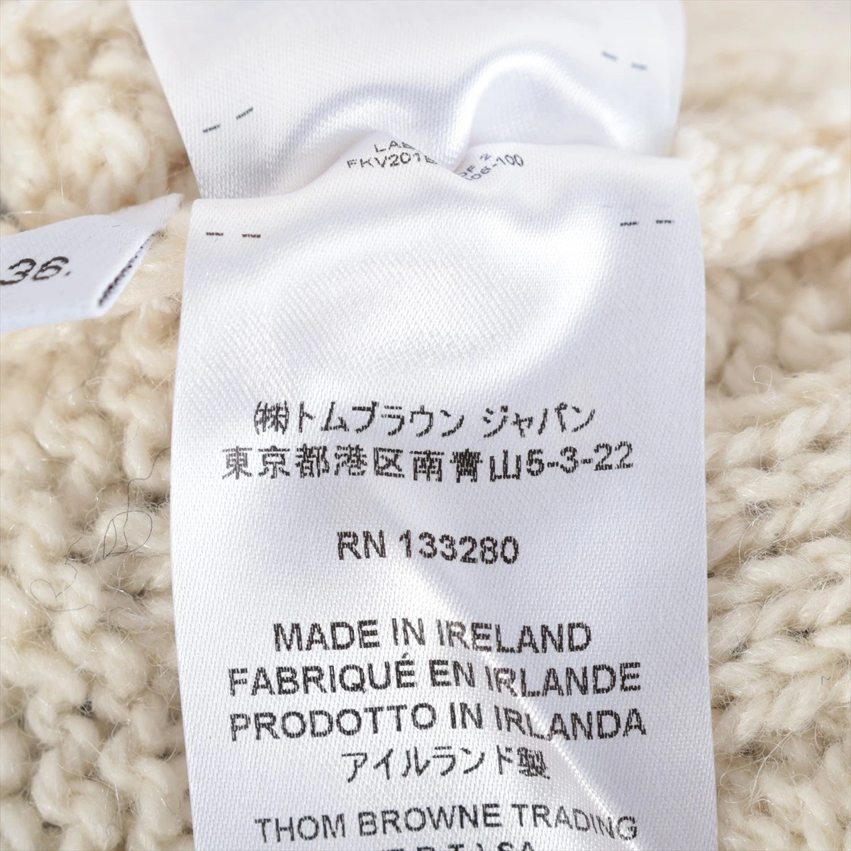 【レア】トムブラウン　マフラー　キャップ　ニット トムブラウンのシェットランドニットキャップマフラー | BLOG