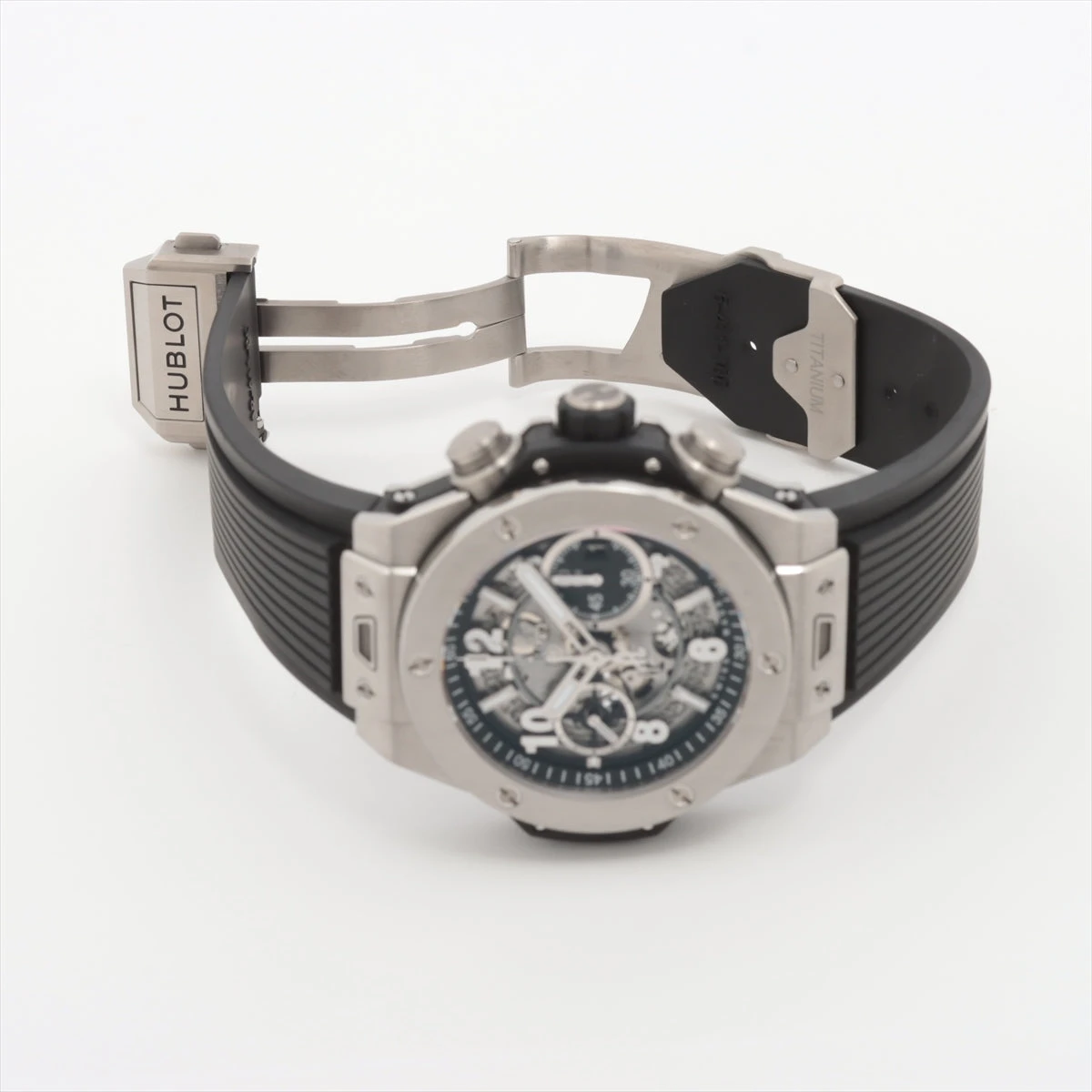 ウブロ ビッグバン ウニコ 421.NX.1170.RX Ti×ラバー AT スケルトン