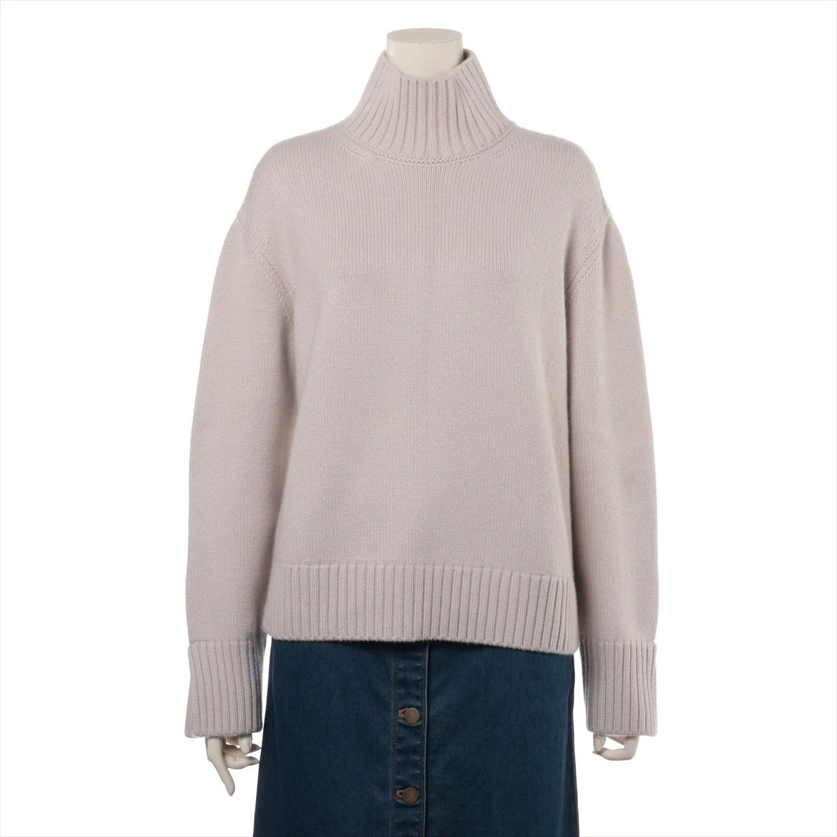 ロロピアーナ カシミヤ ニット XS レディース ベージュ FAL8593