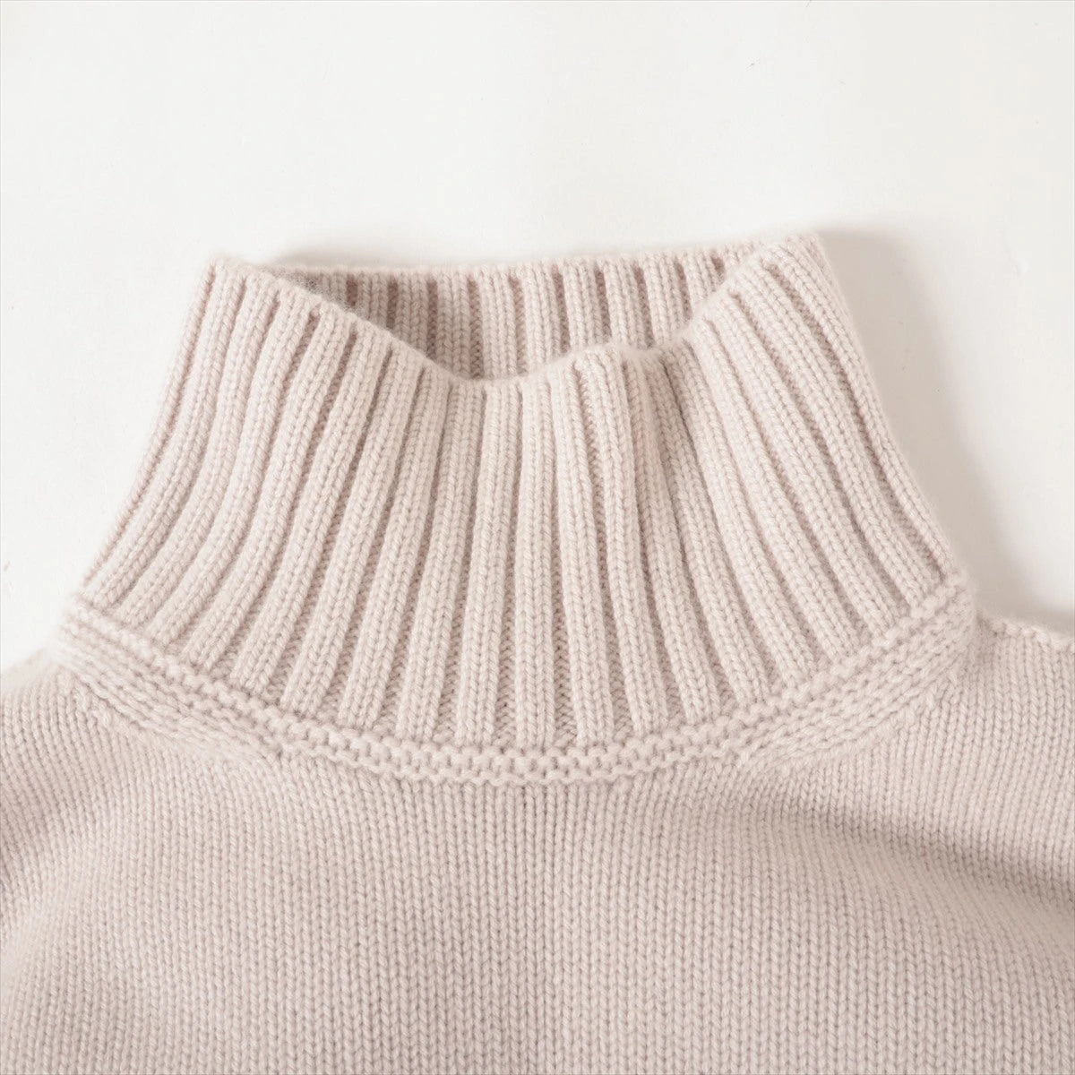 ロロピアーナ カシミヤ ニット XS レディース ベージュ FAL8593