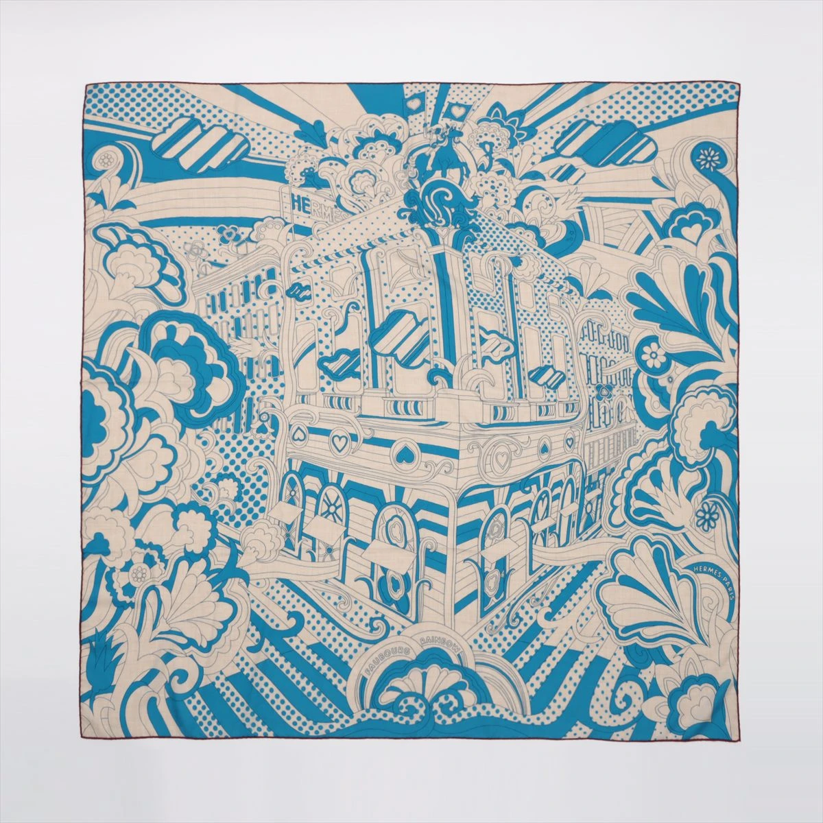 エルメス カレ ジェアン FAUBOURG RAINBOW フォーブルレインボー