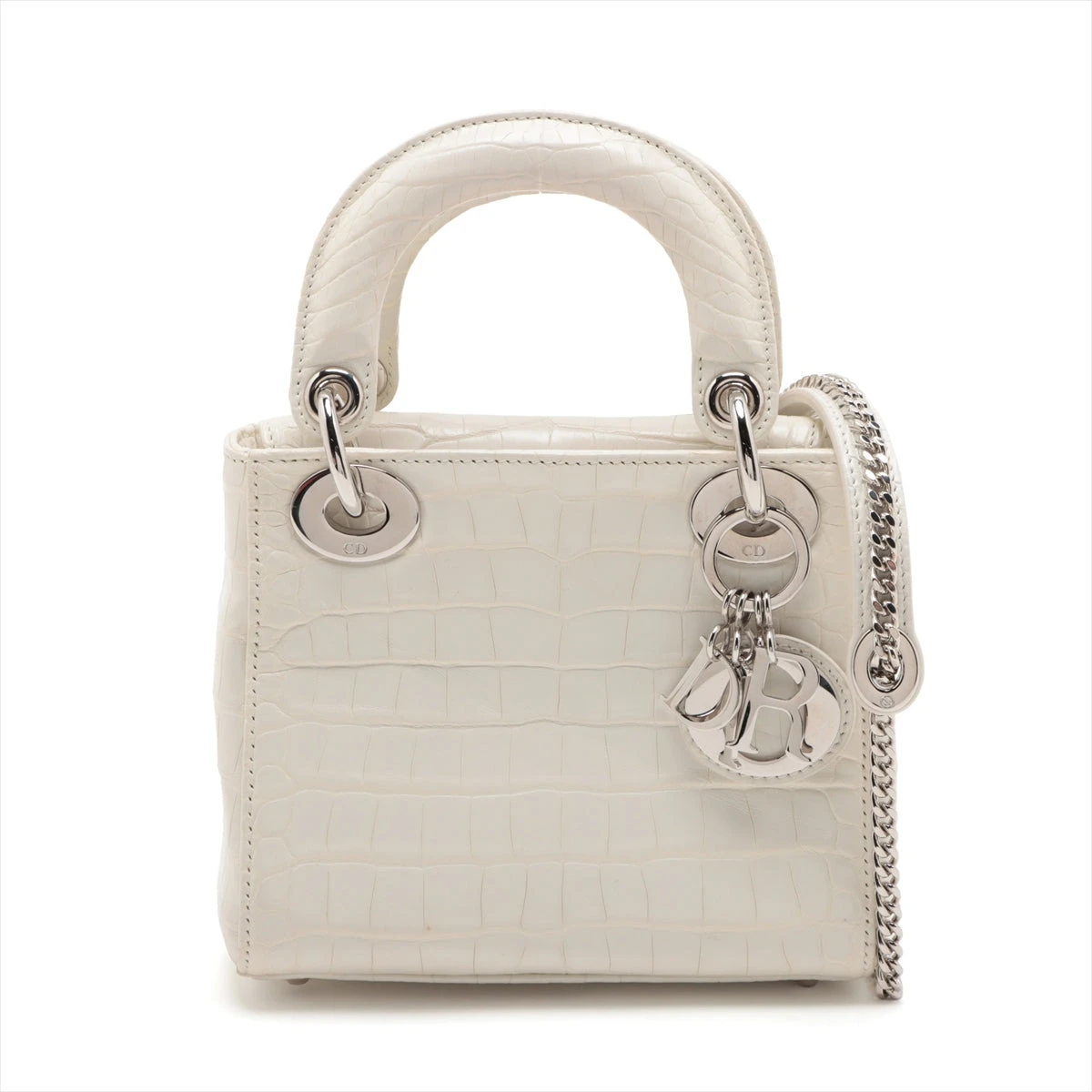 Christian Dior　クリスチャン・ディオール　クロコ　2WAYバッグ Christian Dior クリスチャン・ディオール クロコ 2WAYバッグ
