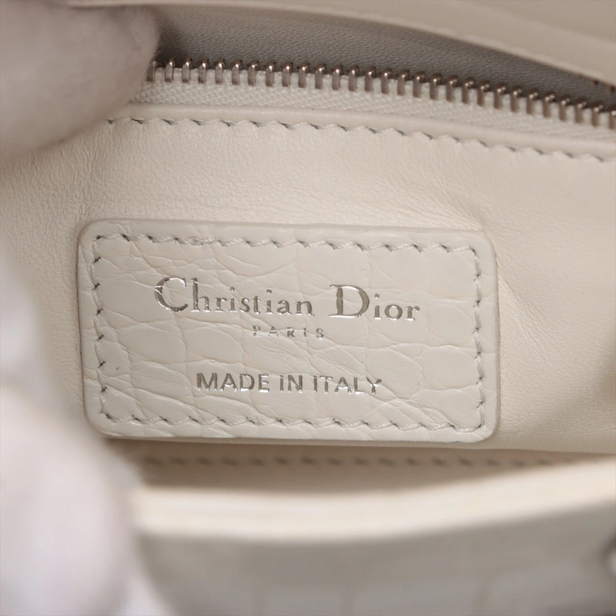 Christian Dior　クリスチャン・ディオール　クロコ　2WAYバッグ Christian Dior クリスチャン・ディオール クロコ 2WAYバッグ