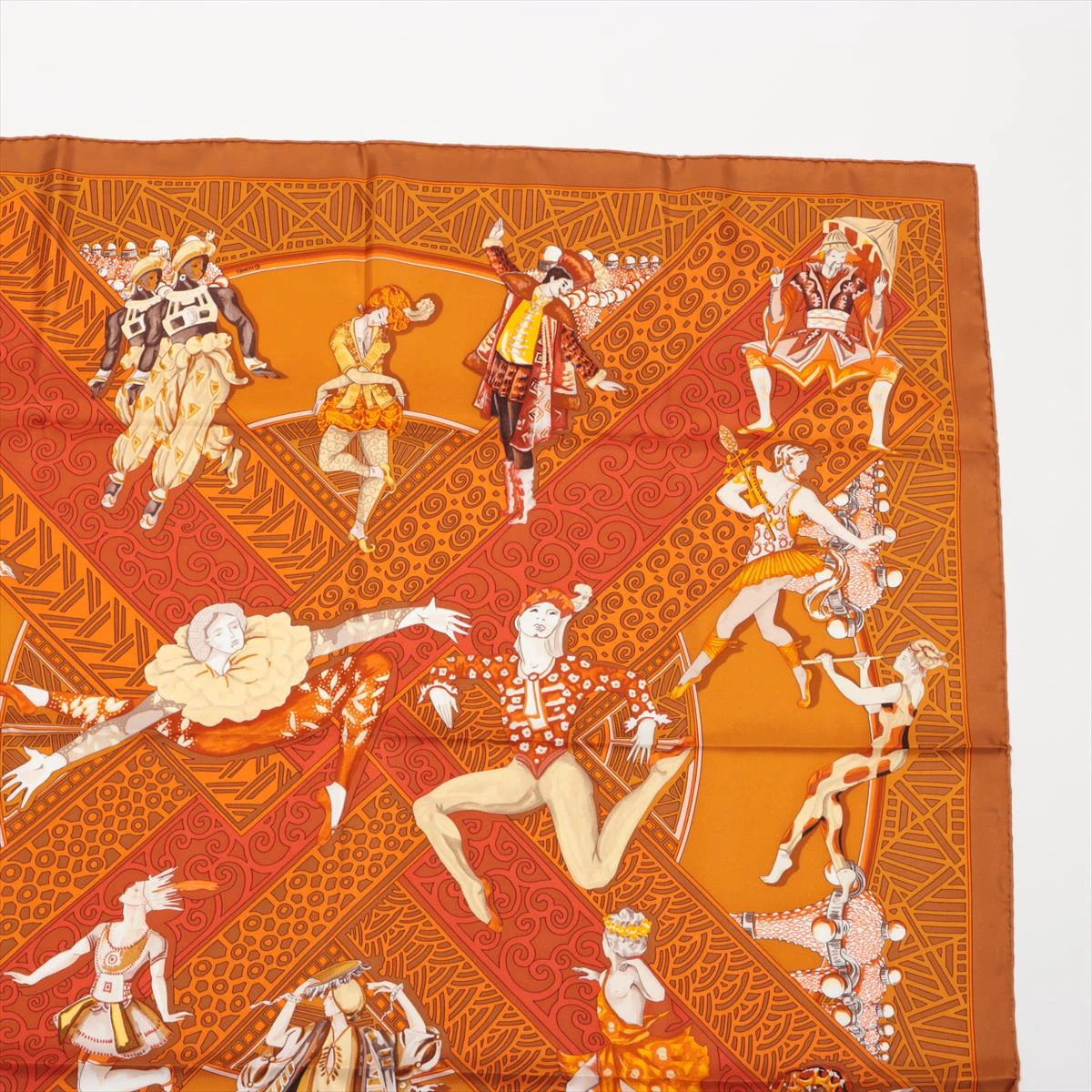 エルメス カレ90 LES BALLETS RUSSES ロシア バレエ スカーフ