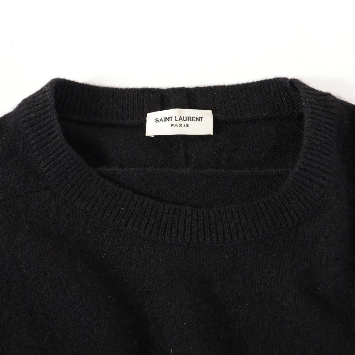 サンローランパリ　カシミヤニット　M 三越伊勢丹 | SAINT LAURENT/サンローラン_women通販 | Vネック