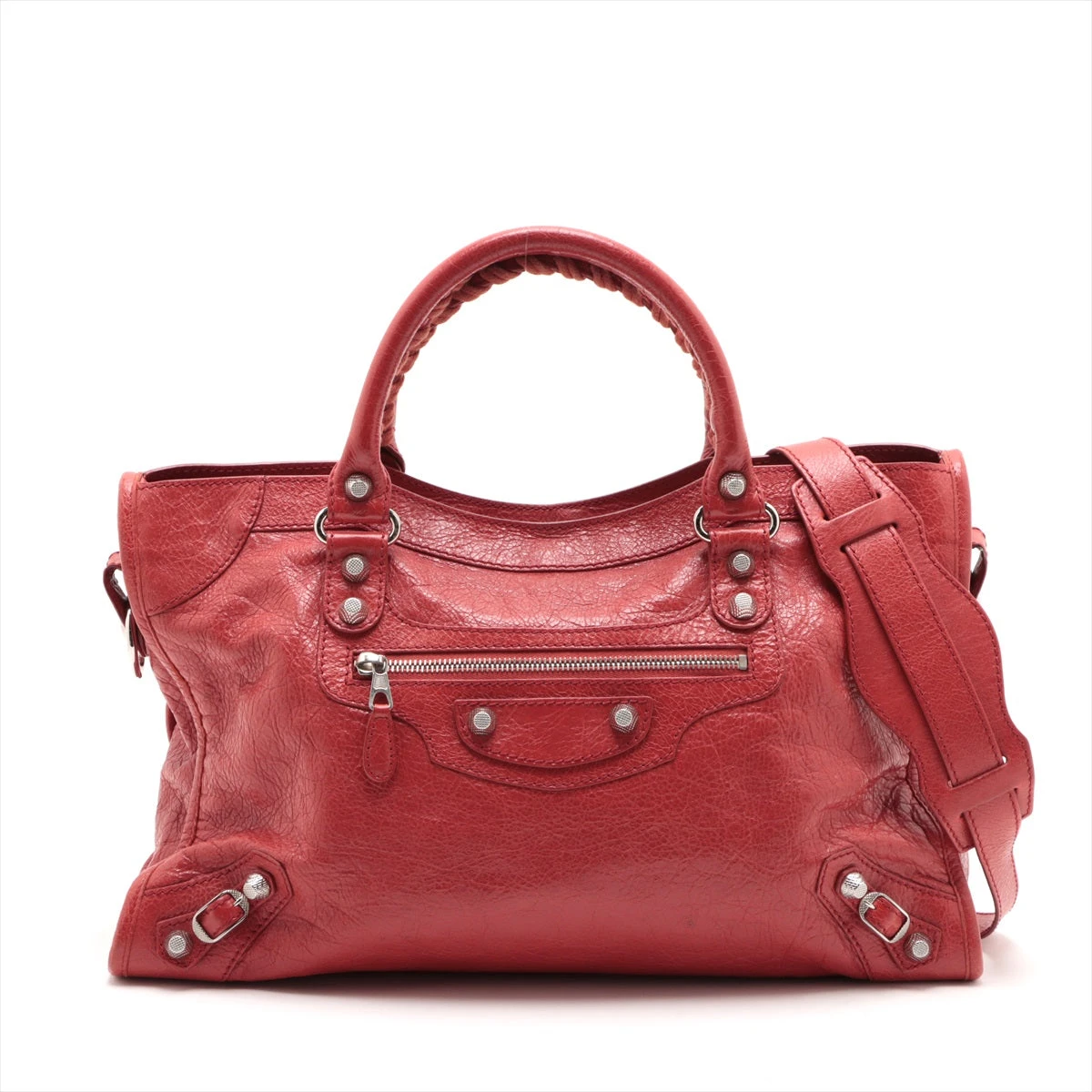 バレンシアガ ザ・ジャイアントシティ レザー 2WAYハンドバッグ