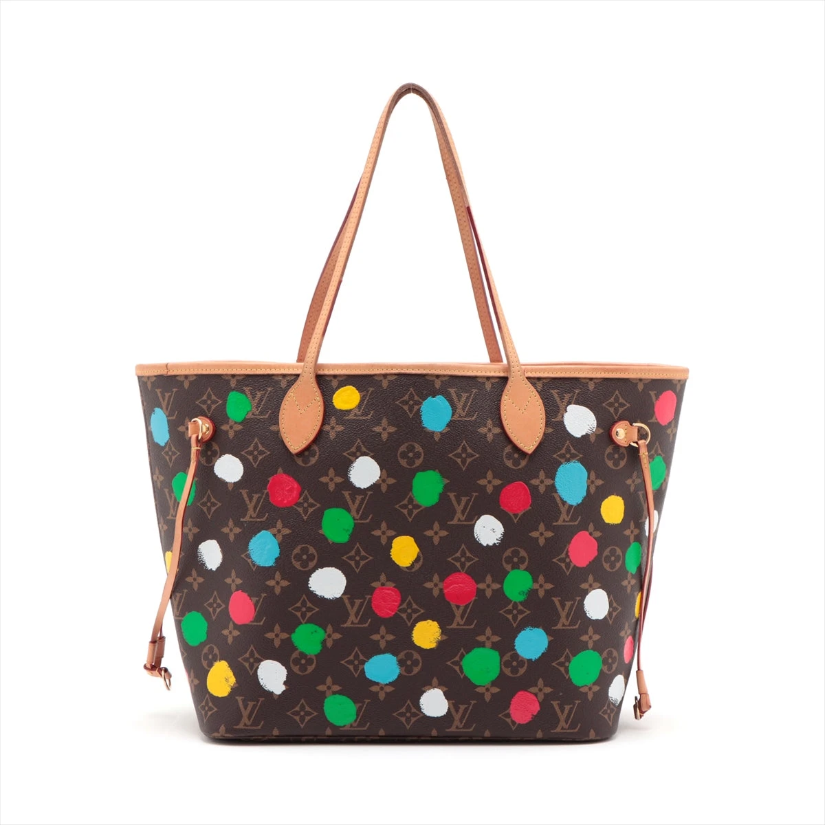 ヴィトン×草間彌生 モノグラム ネヴァーフルMM M46381 ブラウン RFID