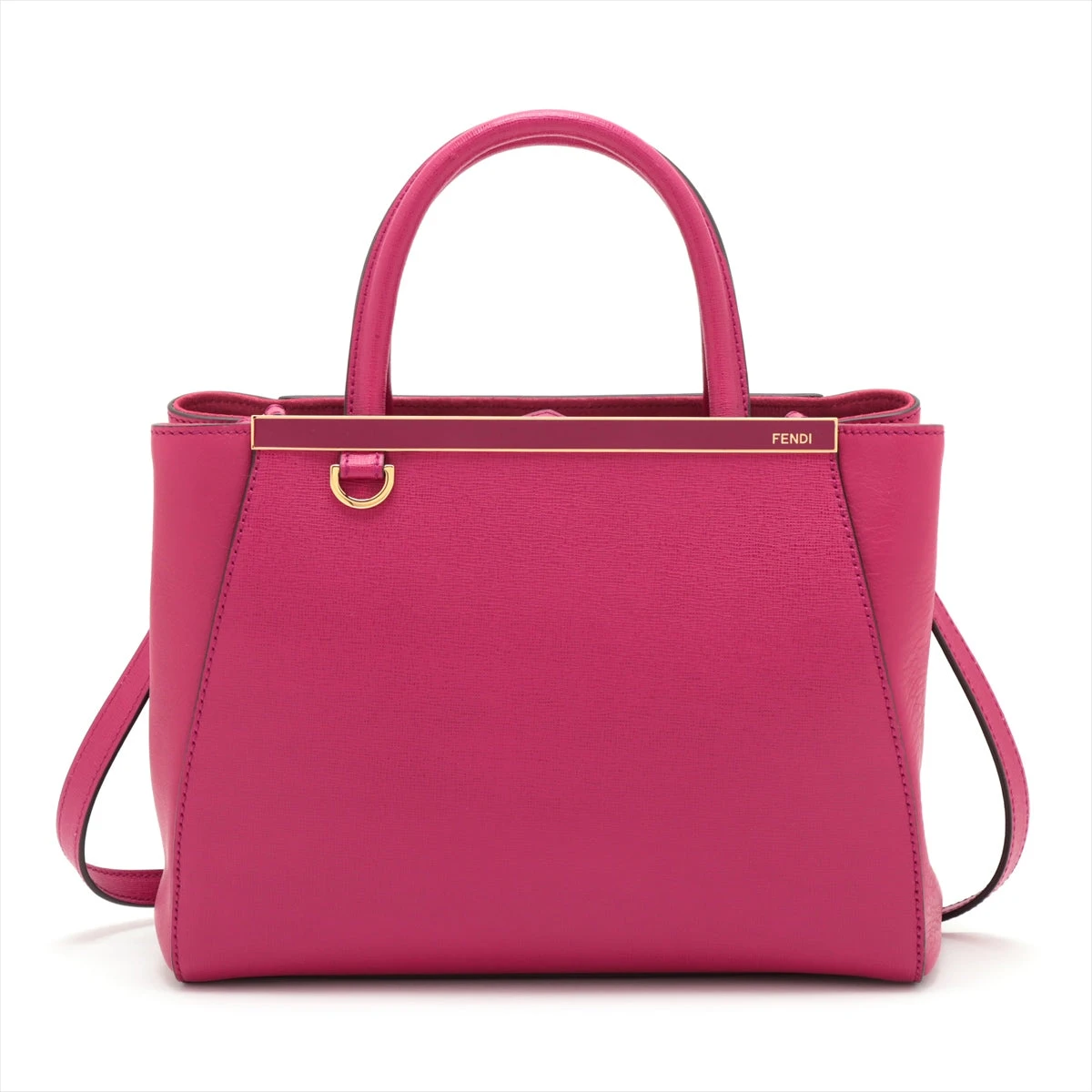 FENDI プチトゥージュール ベージュ×パープル