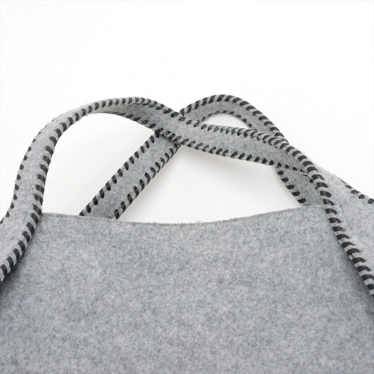 美品⭐︎ステラマッカートニー フェルトトートバッグ Stella McCartney ステラマッカートニー ロゴ トートバッグ