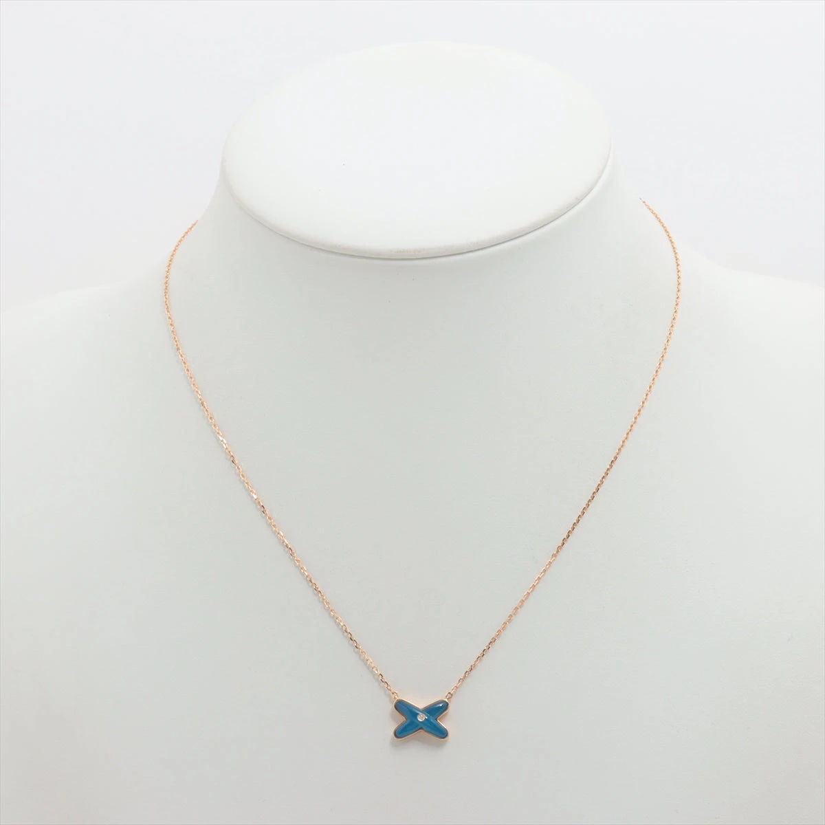 シュエット　フェットドゥミュゲのボンネット（ブルーアンソレイエ） シュエット フェットドゥミュゲのボンネット（ブルー