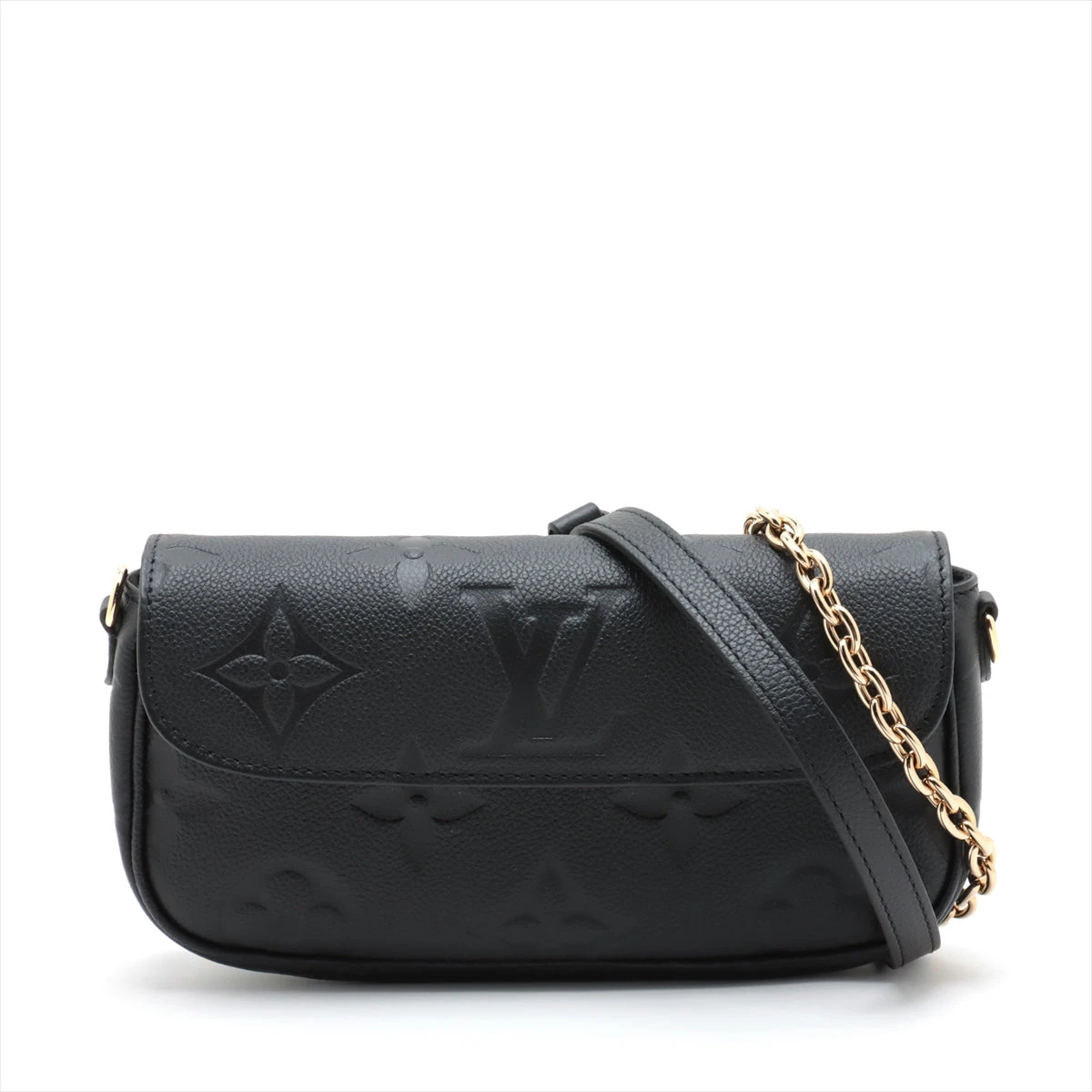 ヴィトン モノグラム アンプラント ウォレット オン チェーン アイビー M82154 RFID反応あり