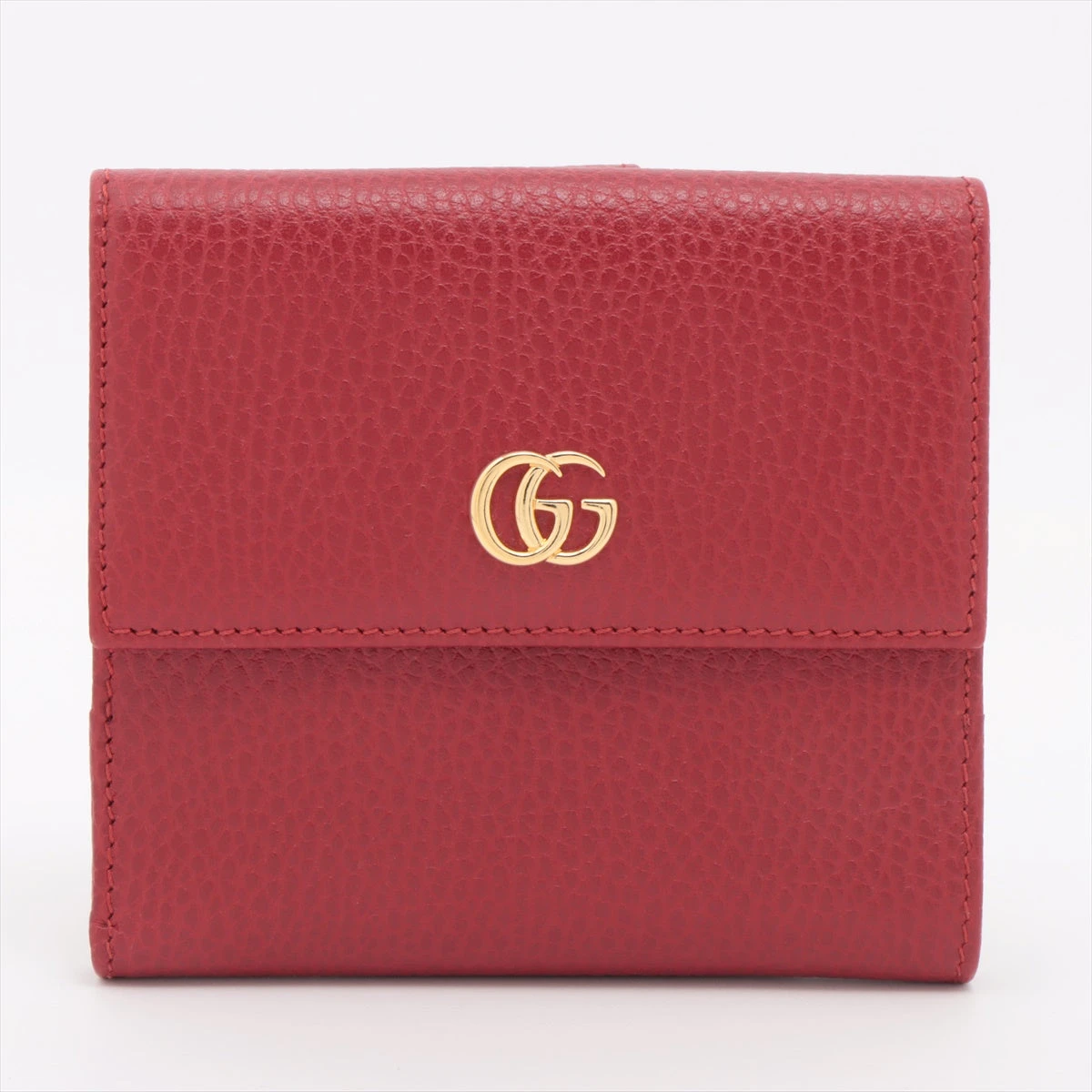 グッチ GGマーモント 456122 レザー コンパクトウォレット