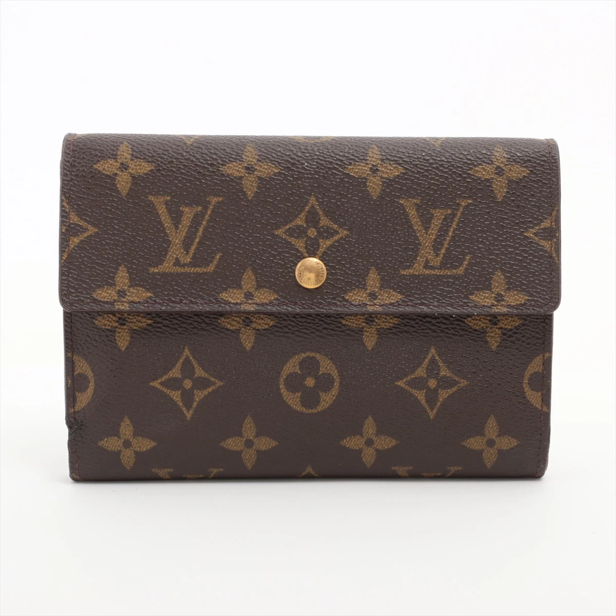 未使用 ヴィトン 財布 ポルトモネビエ LOUIS VUITTON ルイヴィトン 財布/二つ折り 折財布/ポルトモネ
