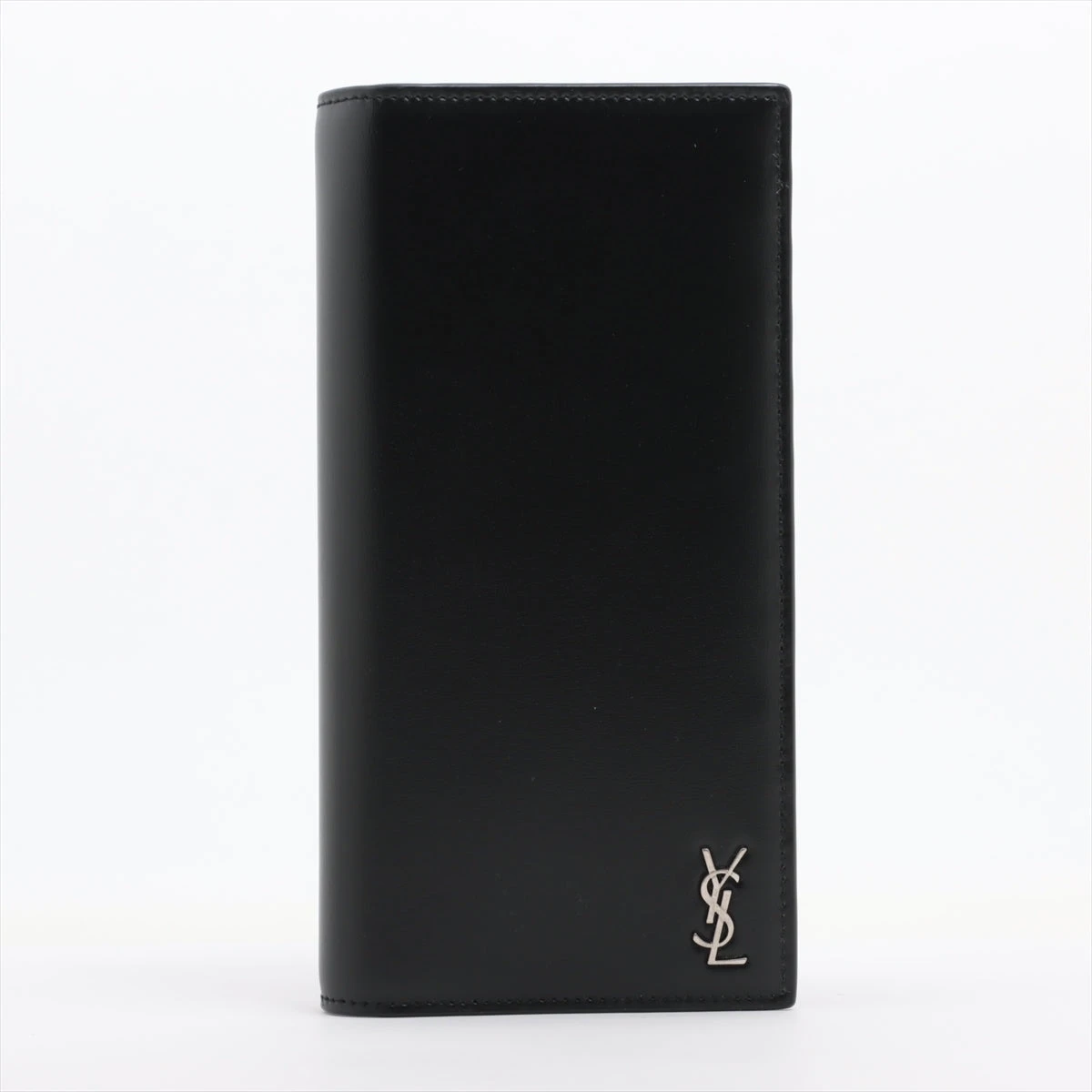 ysl 長財布 サンローランパリ YSLライン ART607746 レザー 財布 ブラック A3115635