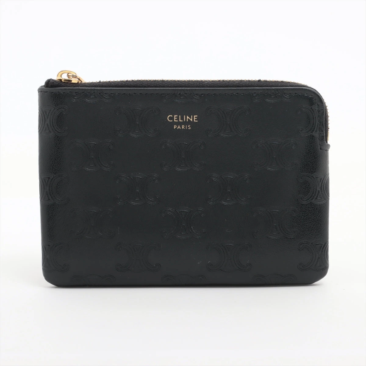 最終値下げ‼️CELINE ブラック レザー コインケース