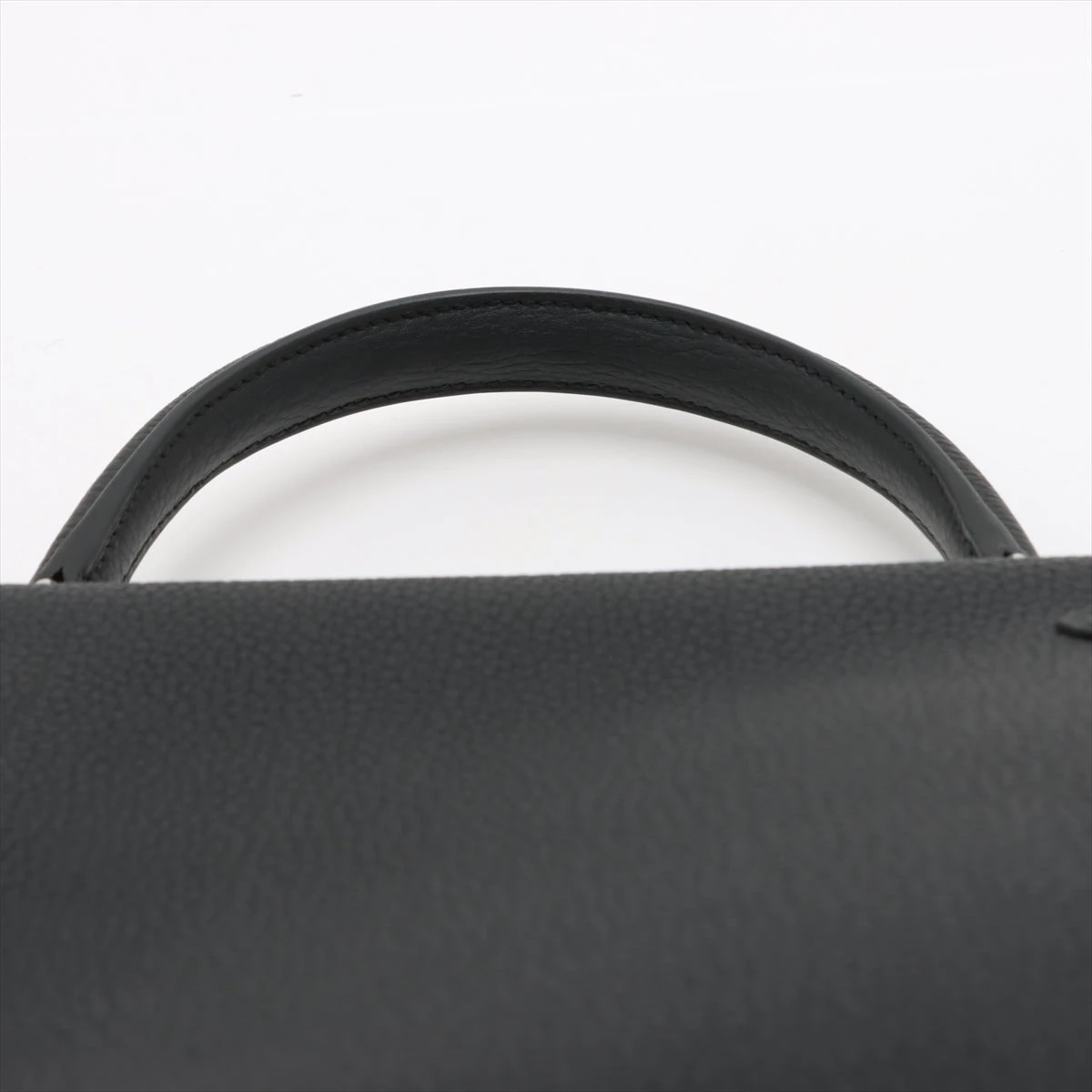 送料込*エルメス【ガブリエル】ブラックケリーバックルスライド エルメス ケリー28 トゴ ブラック シルバー金具 W:2024年