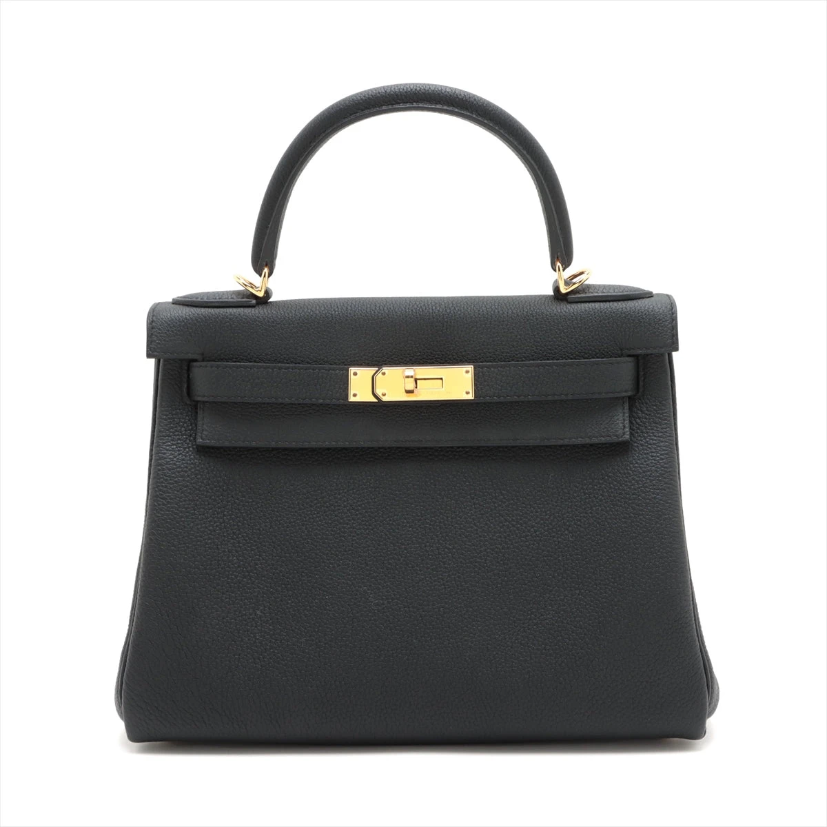 ３日間限定値下げ新品未使用　エルメス　ケリーベルト人気のブラックゴールド HERMES - 【新品・未使用品】エルメス ケリーベルト ブラック