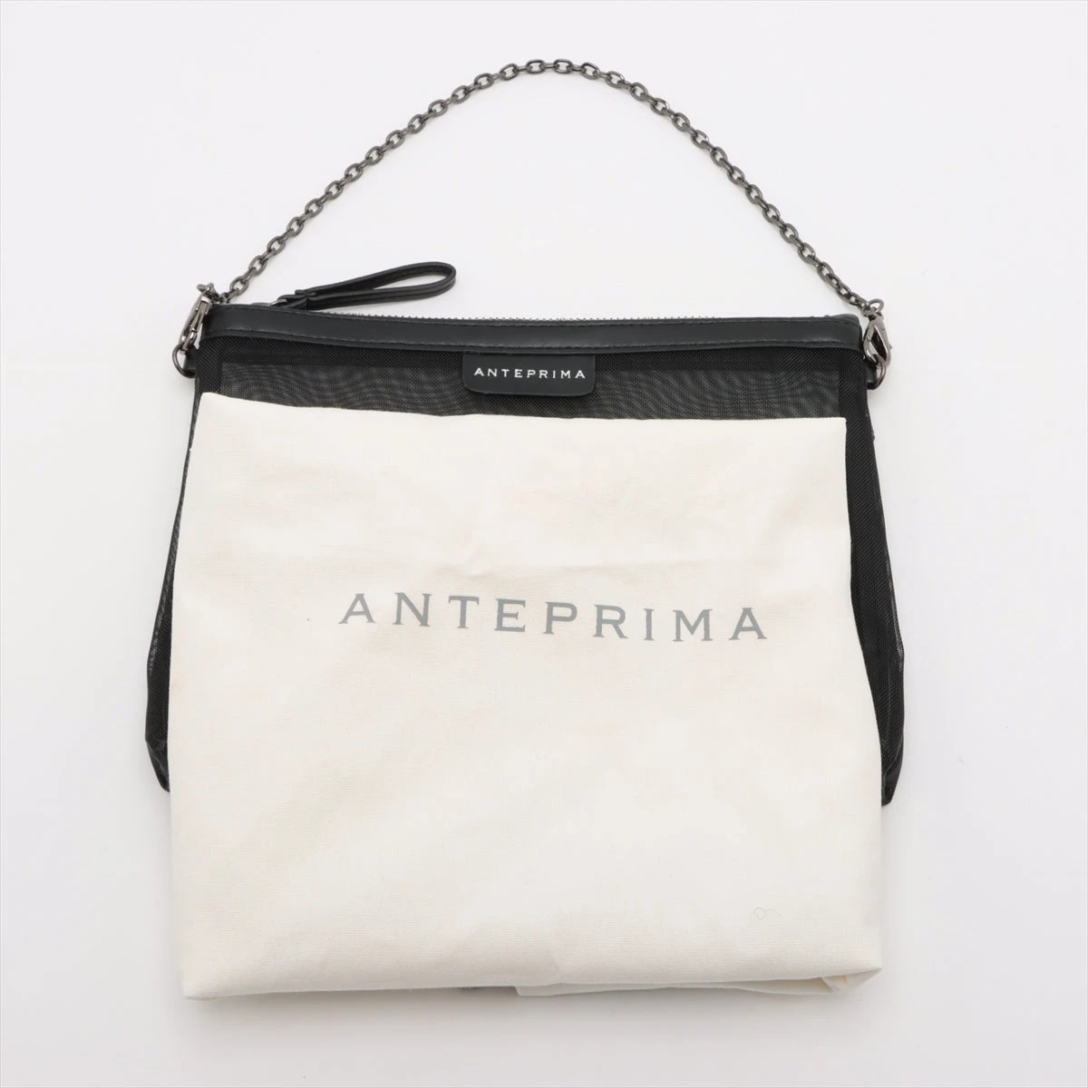 ANTEPRIMAワイヤーバッグ ブラック/ホワイト