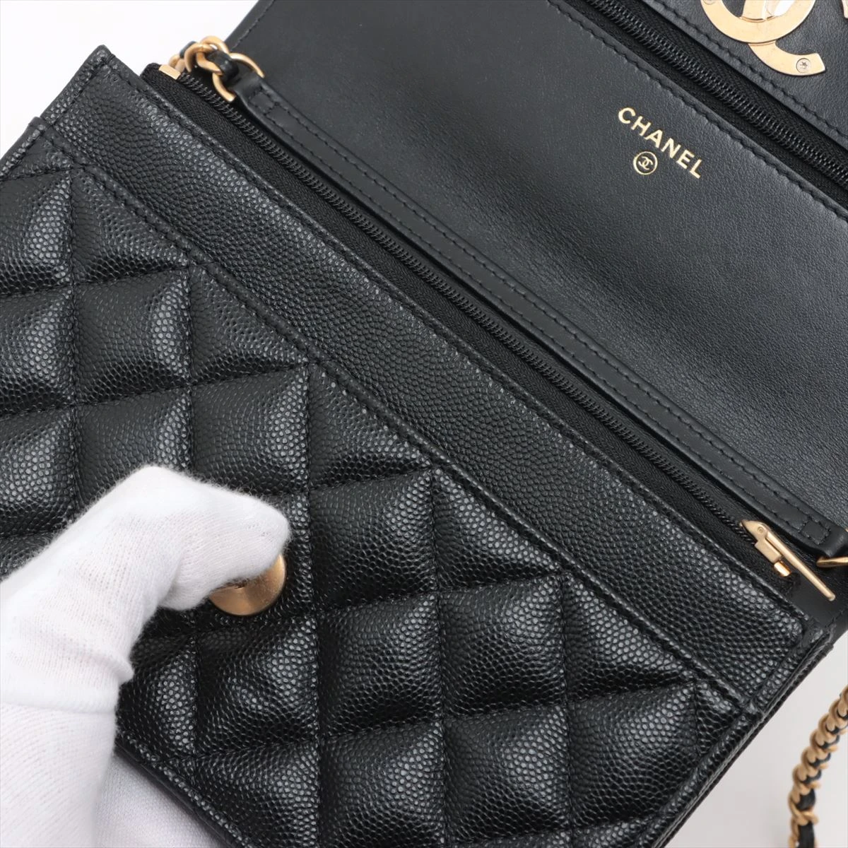 【リユース】CHANEL チェーンウォレット カメリア AP3580 リユース】CHANEL チェーンウォレット カメリア AP3580 (CHANEL