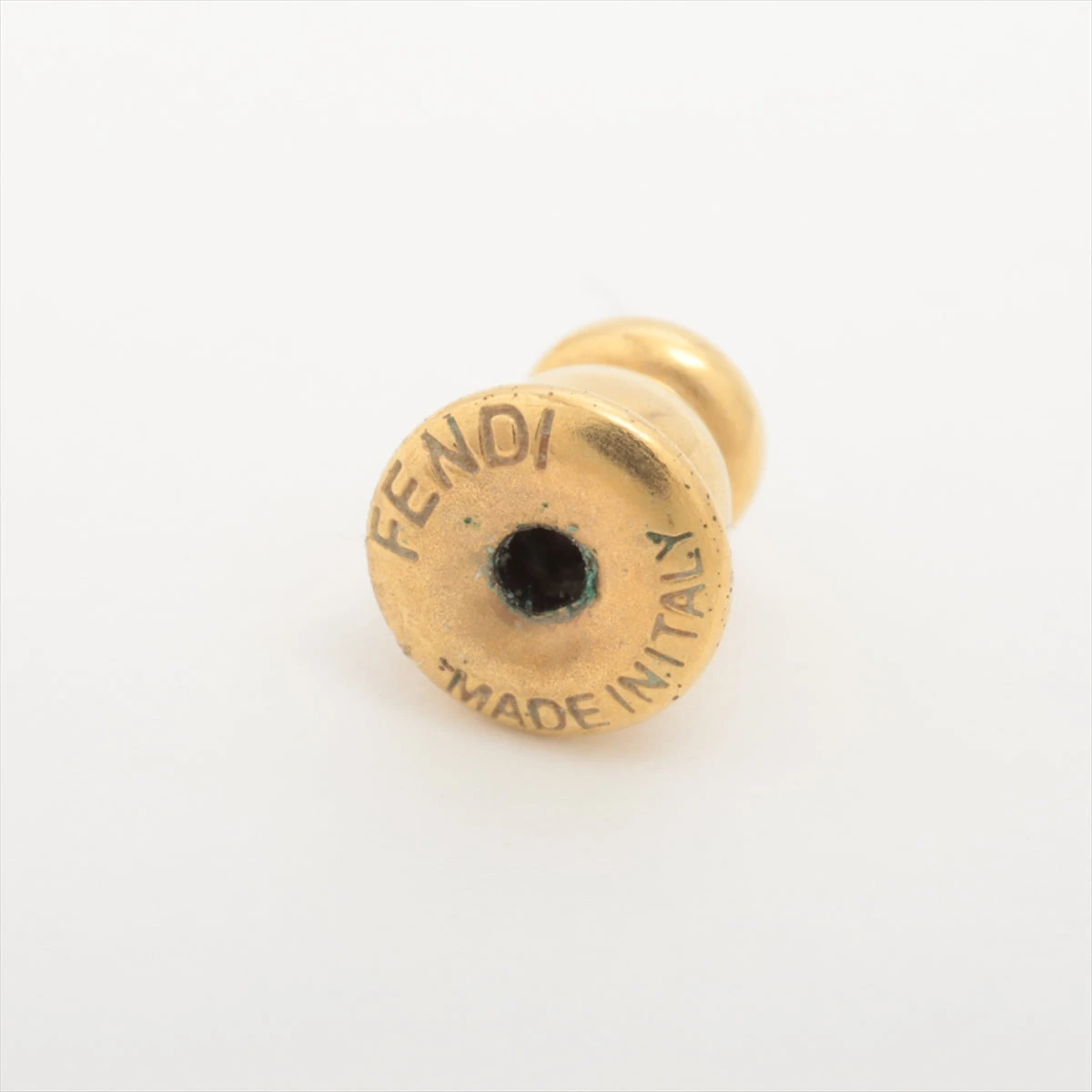 フェンディ リボン ピアス(両耳用) GP ゴールド A3100768｜中古 