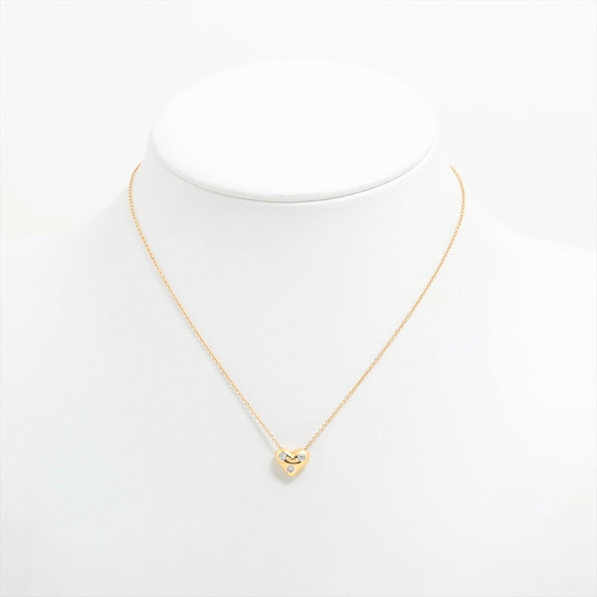 希少 TIFFANY&CO. ドッツハート ネックレス PT950 3P ダイヤ 楽天市場】TIFFANY&Co. ティファニー ドッツハート ネックレス