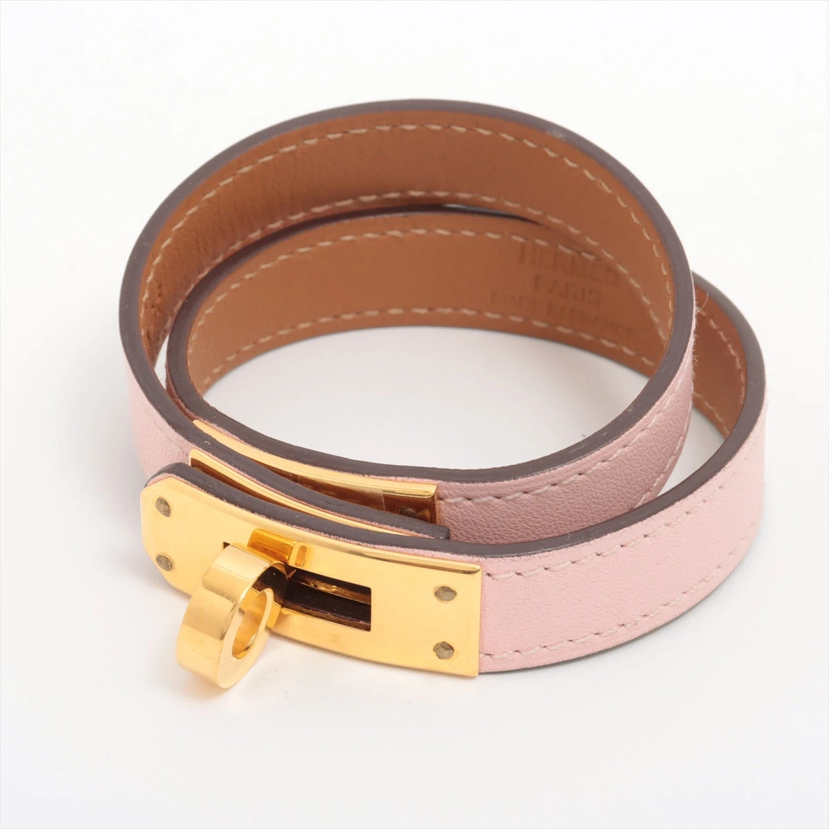 エルメス ケリーブレスレット ドゥブルトゥール C刻
