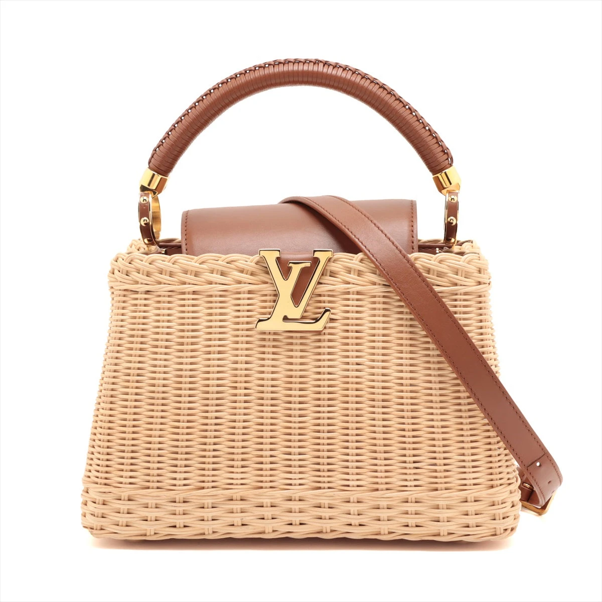 Louis Vuitton (ルイ・ヴィトン)カプシーヌ BB　M22173 ヴィトン LVロゴ カプシーヌBB M22173 A3109179｜中古ブランド品