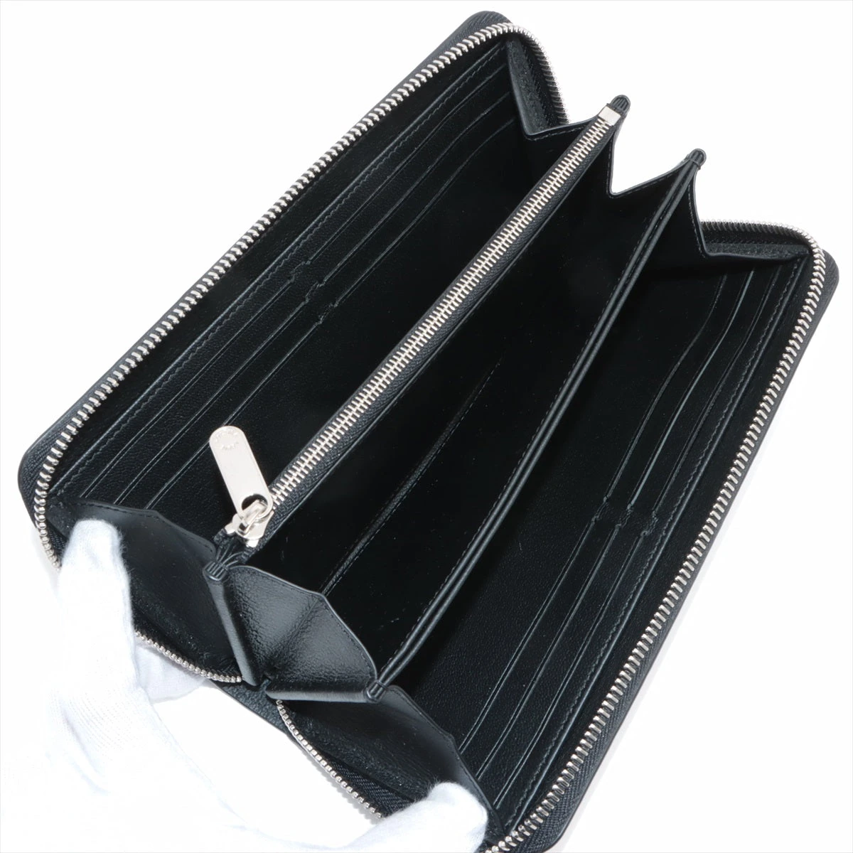 ヴィトン モノグラムエキゾチック ジッピーウォレット N96955 ブラック