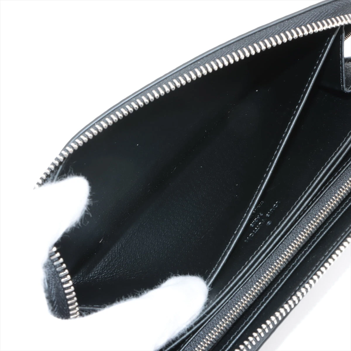 ヴィトン モノグラムエキゾチック ジッピーウォレット N96955 ブラック