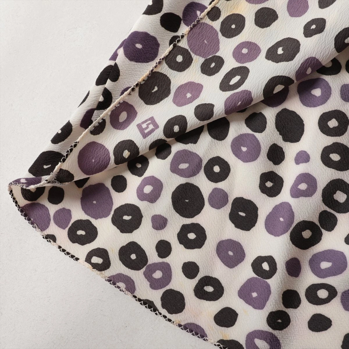 フェンディ ウール×レーヨン×シルク×ポリエステル ワンピース J42  