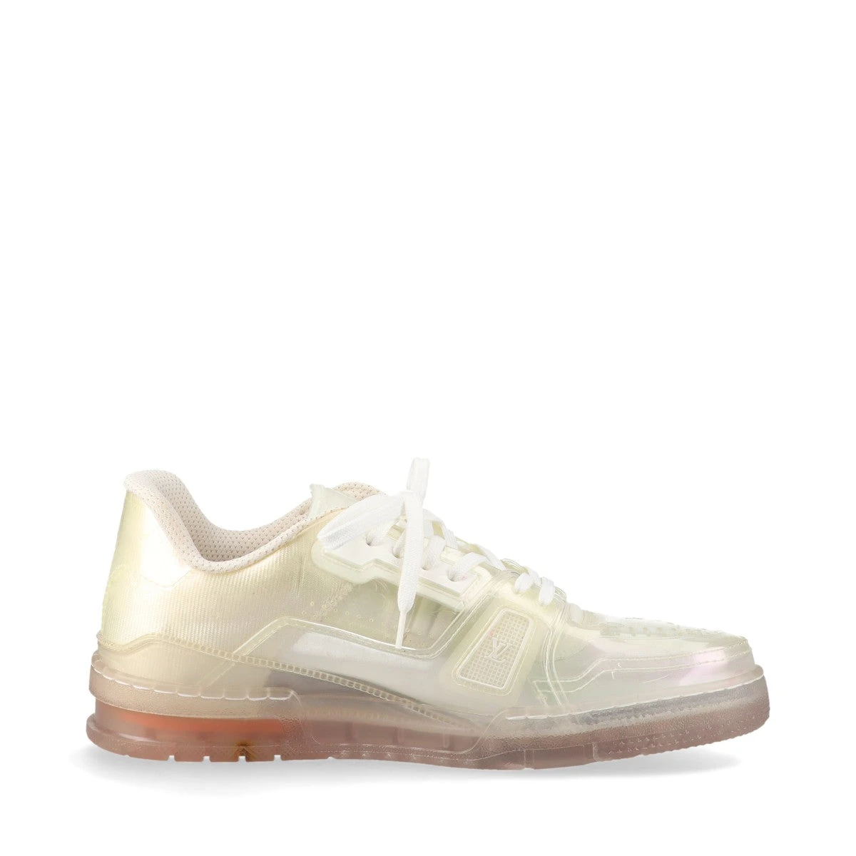 ヴィトン LVトレイナーライン 20年 ビニール スニーカー 7.5 メンズ