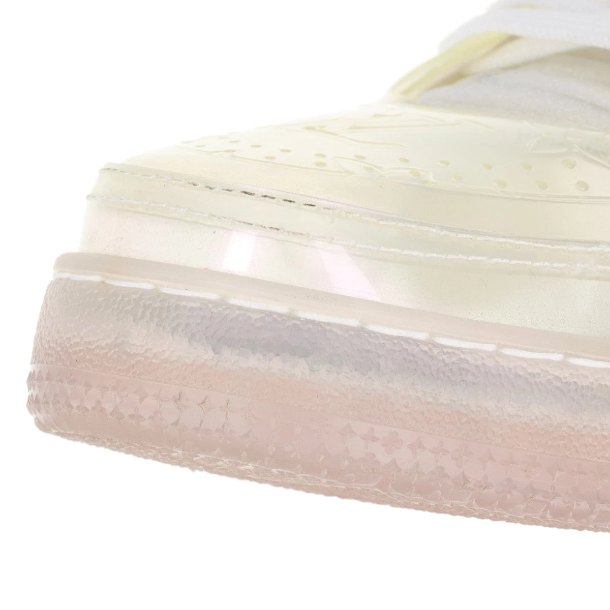 ヴィトン LVトレイナーライン 20年 ビニール スニーカー 7.5 メンズ