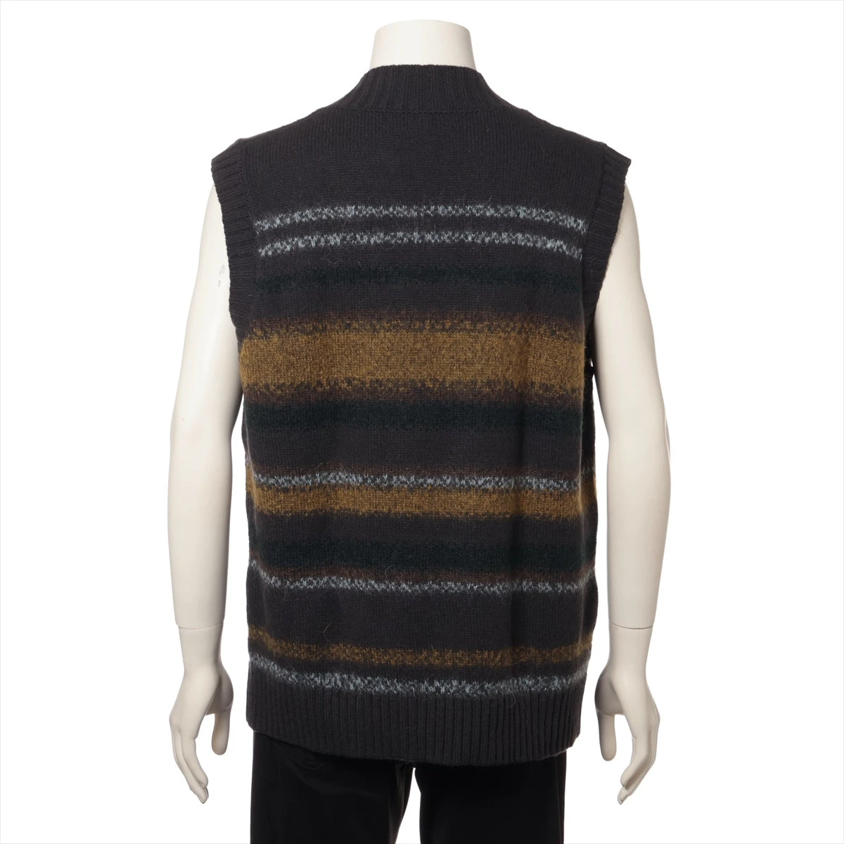 HERMES ウールカシミアニットベスト