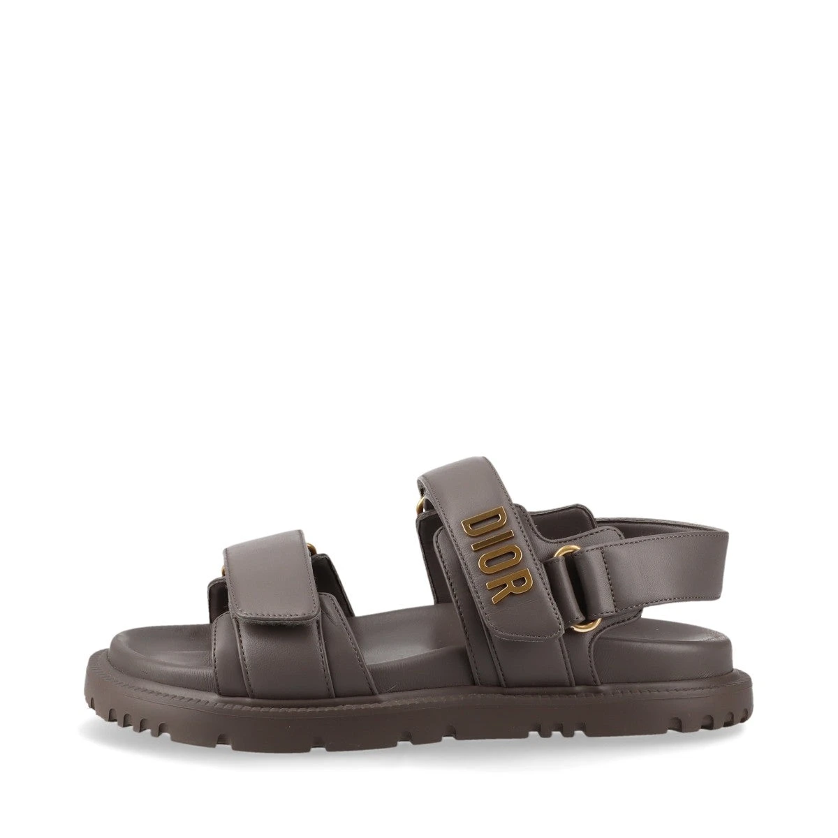 DIOR（ディオール）　サンダル　レザー Christian Dior DIOR ディオール レザー 編み込み サンダル 361/2 約