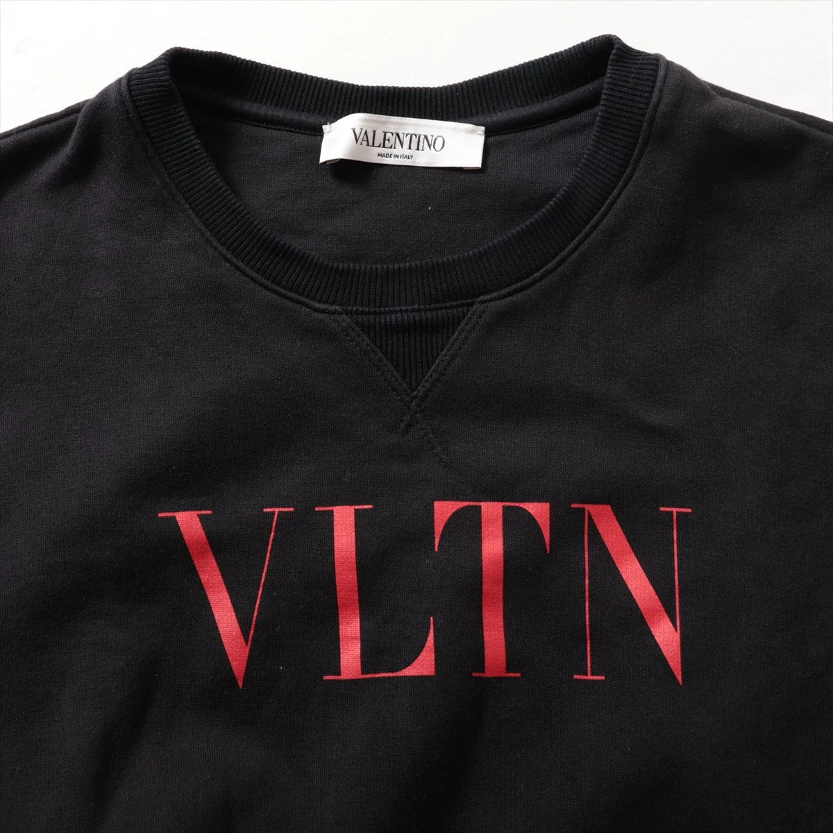 ヴァレンティノ VLTNロゴ コットン×ナイロン スウェット S ユニ 