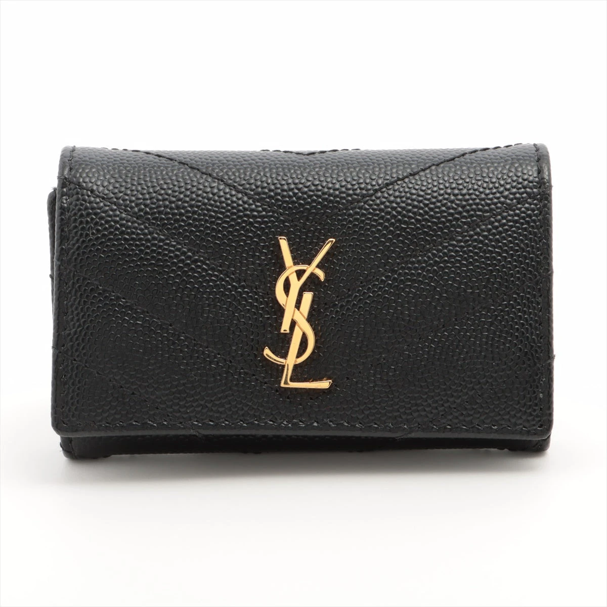 【新品未使用】SAINT LAURENT ブラウンベージュキーケース 新品未使用】SAINT LAURENT ブラウンベージュキーケース