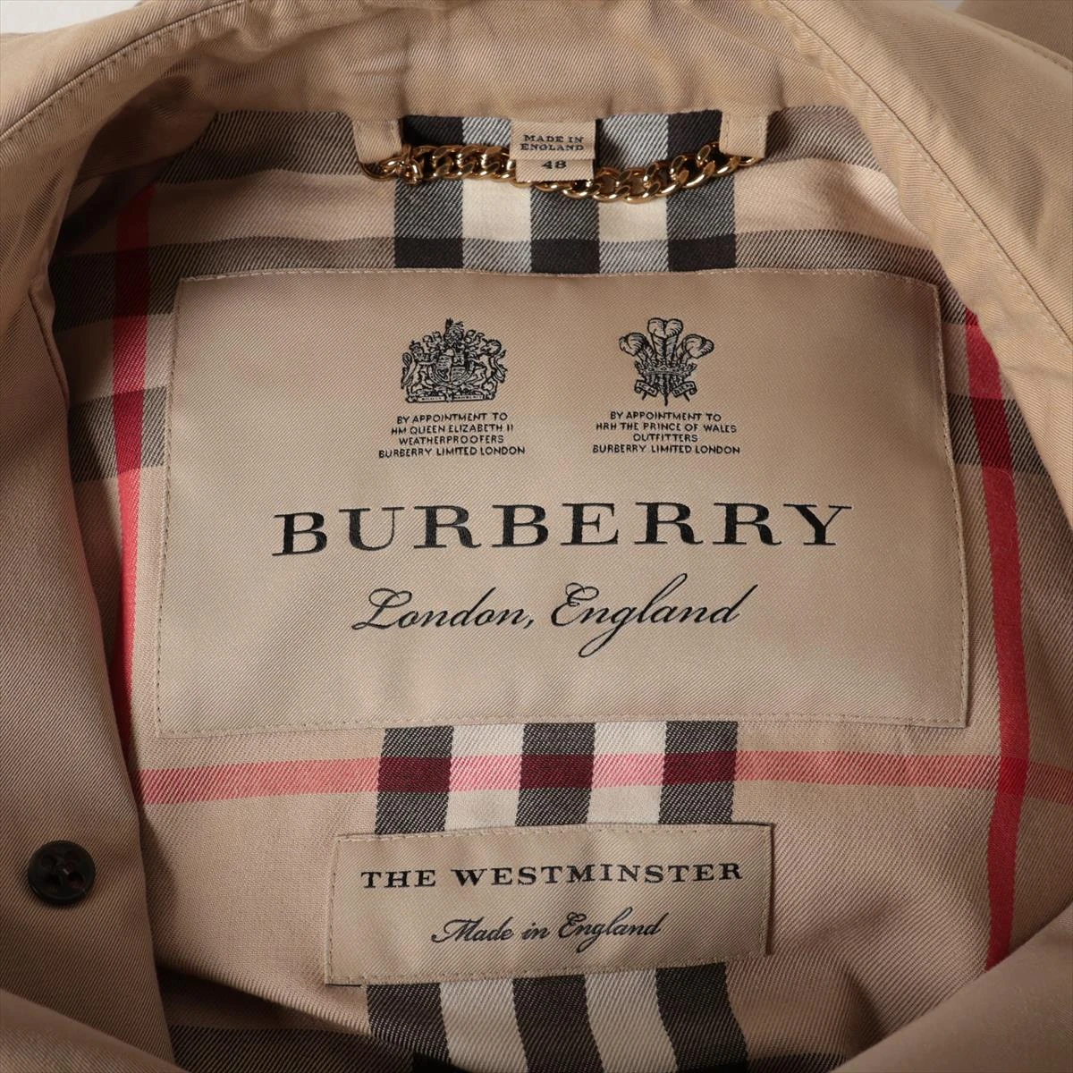 バーバリー ウエストミンスター トレンチコート メンズ 楽天市場】BURBERRY バーバリー トレンチコート WESTMINSTER