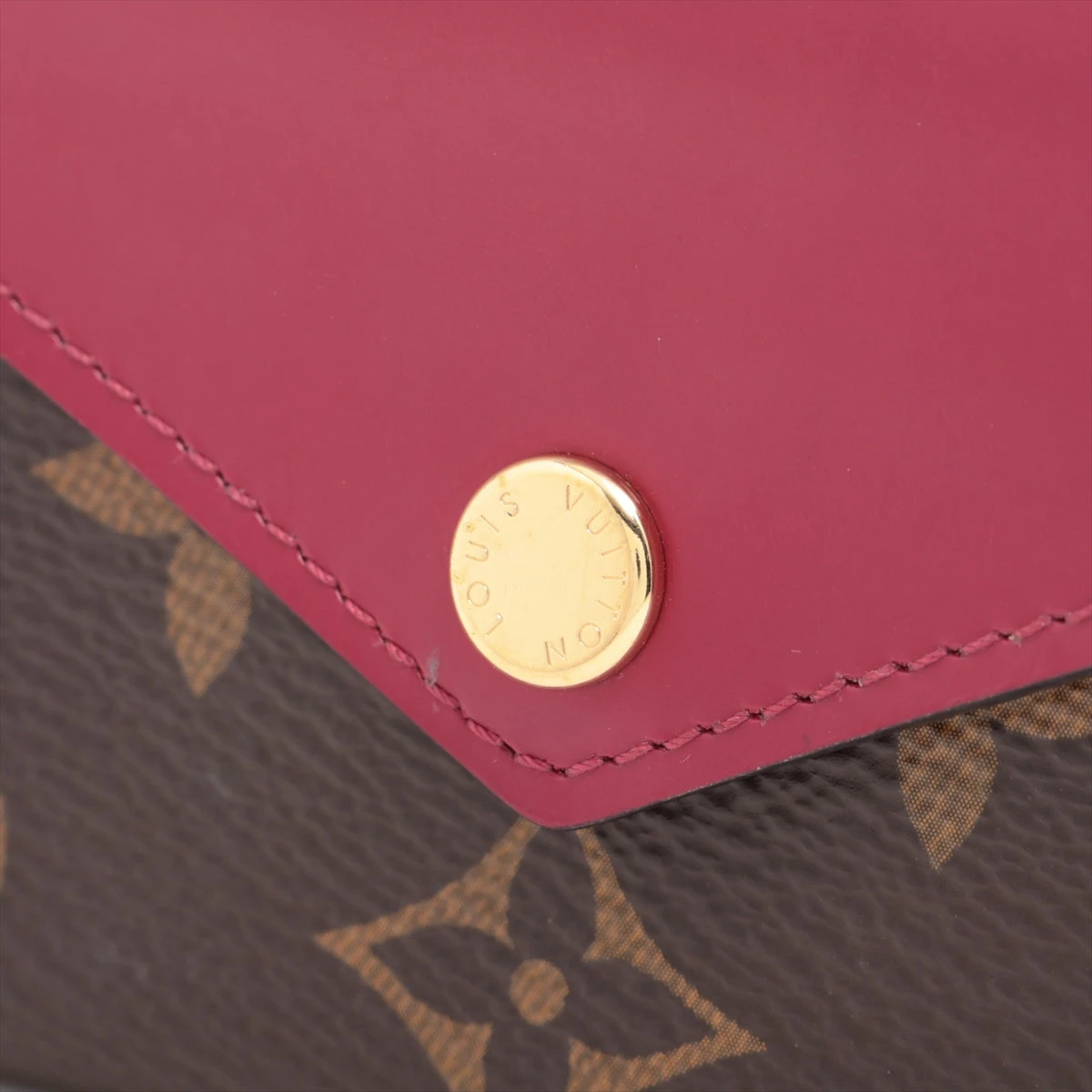 ヴィトン モノグラム ポルトフォイユゾエ M62932 フューシャ
