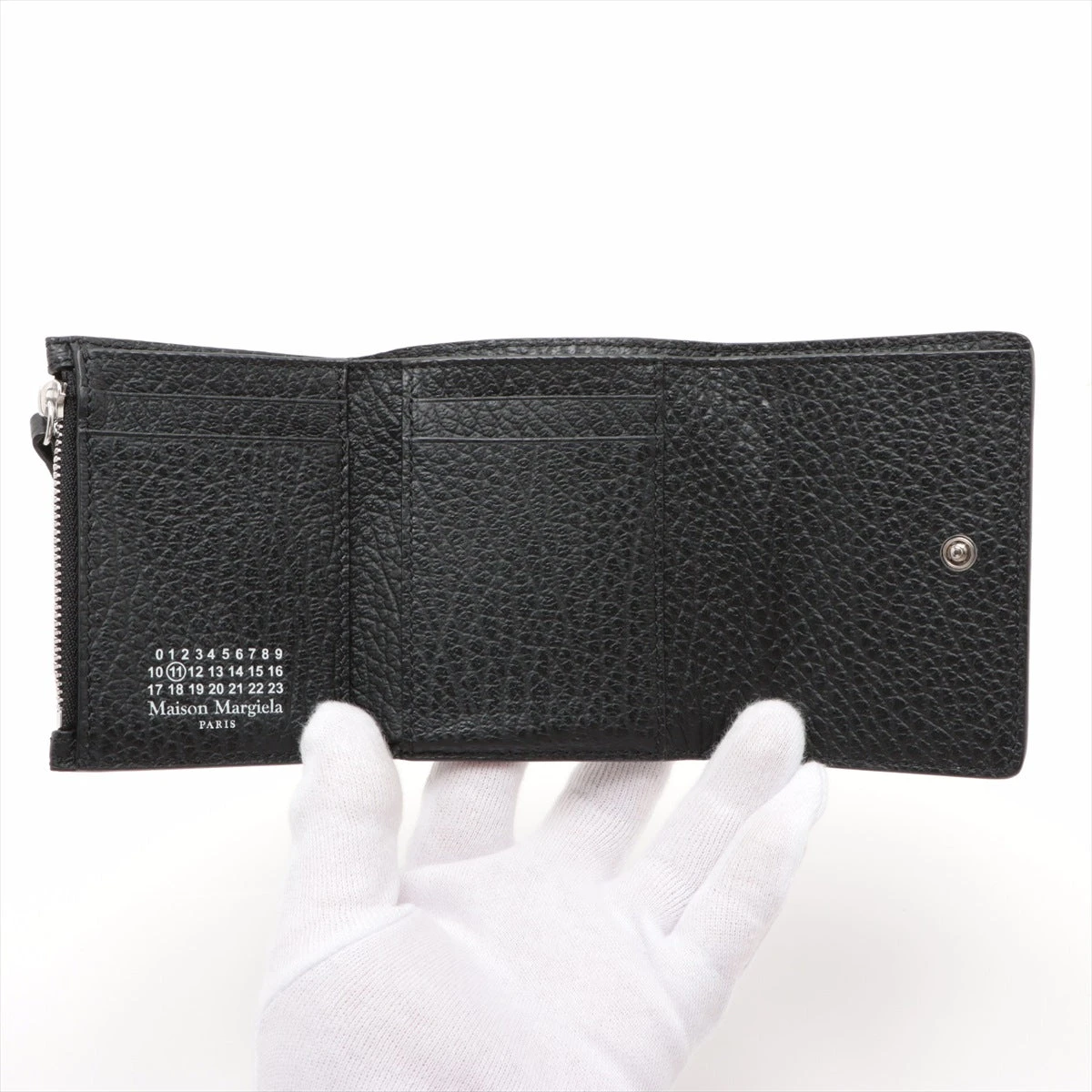メゾンマルジェラ　4ステッチ　コンパクトウォレット 美品】 Maison Margiela / メゾンマルジェラ | 2022AW | レザー