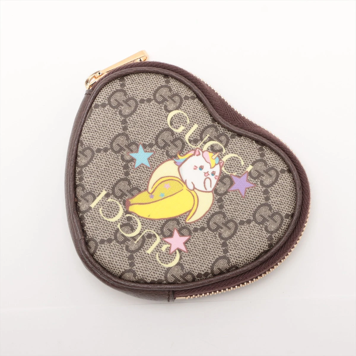 グッチ GGスプリームハートシェイプ コインケース ばなにゃ 701062 GUCCI （未使用 展示品）グッチ レインボー＆スター ばなにゃ