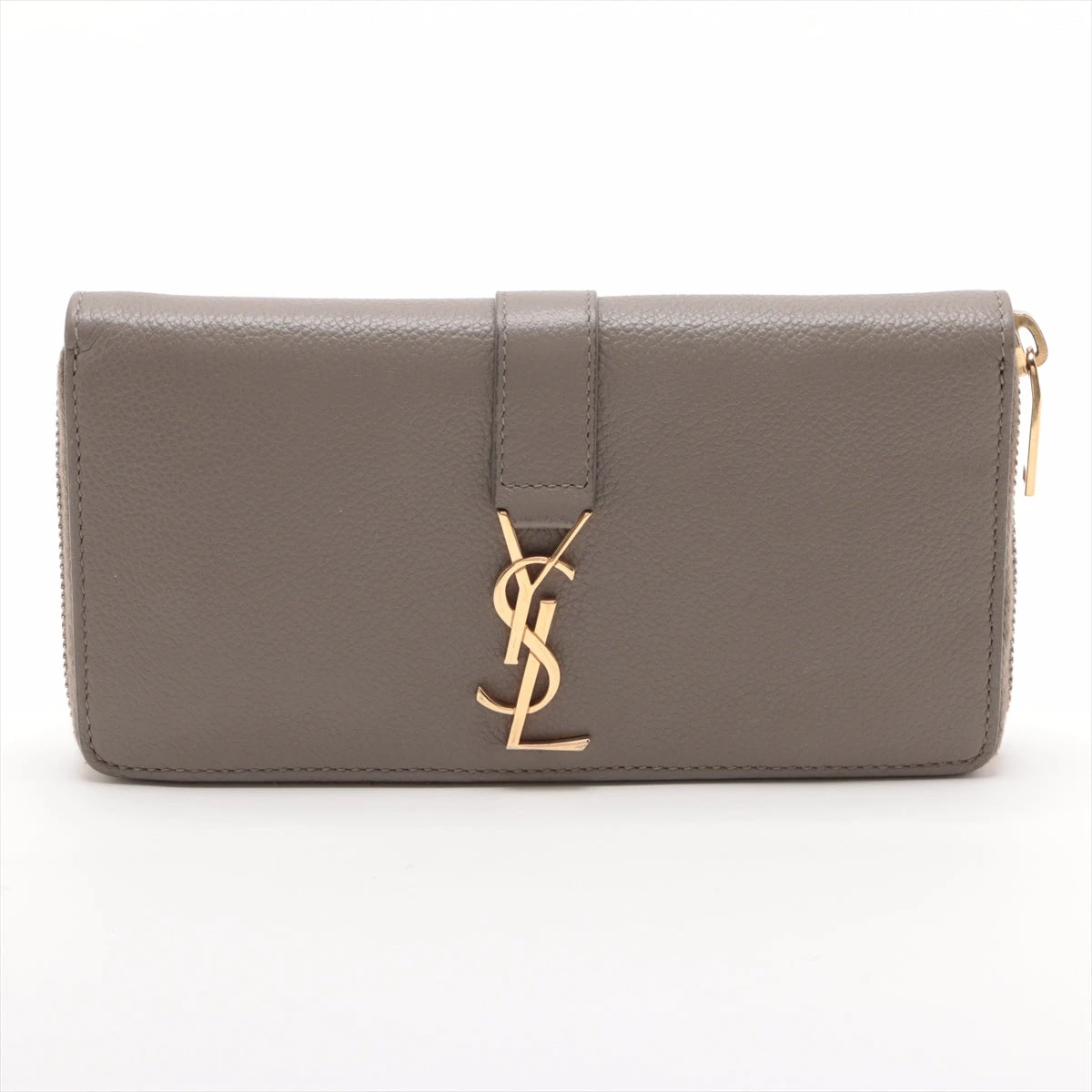 YSL サンローラン Vステッチ ジップアラウンド長財布　グレー 楽天市場】【財布】SAINT LAURENT PARIS サン ローラン パリ