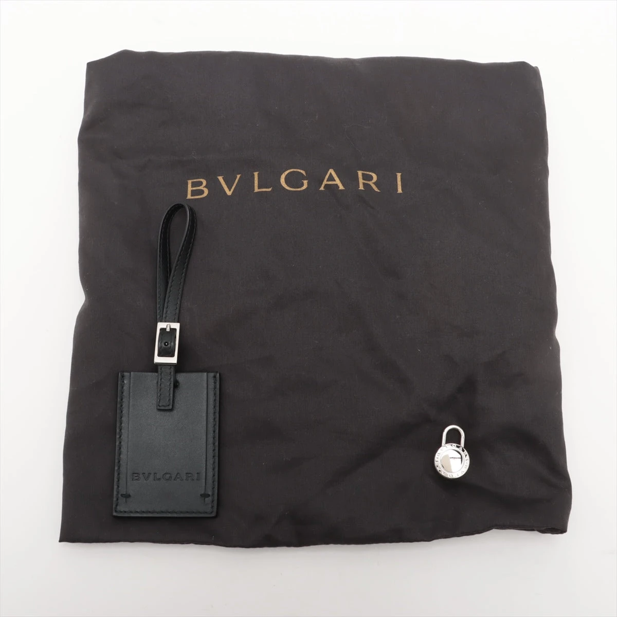 ブルガリ ウィークエンド PVC×レザー 2WAYビジネスバッグ ブラック