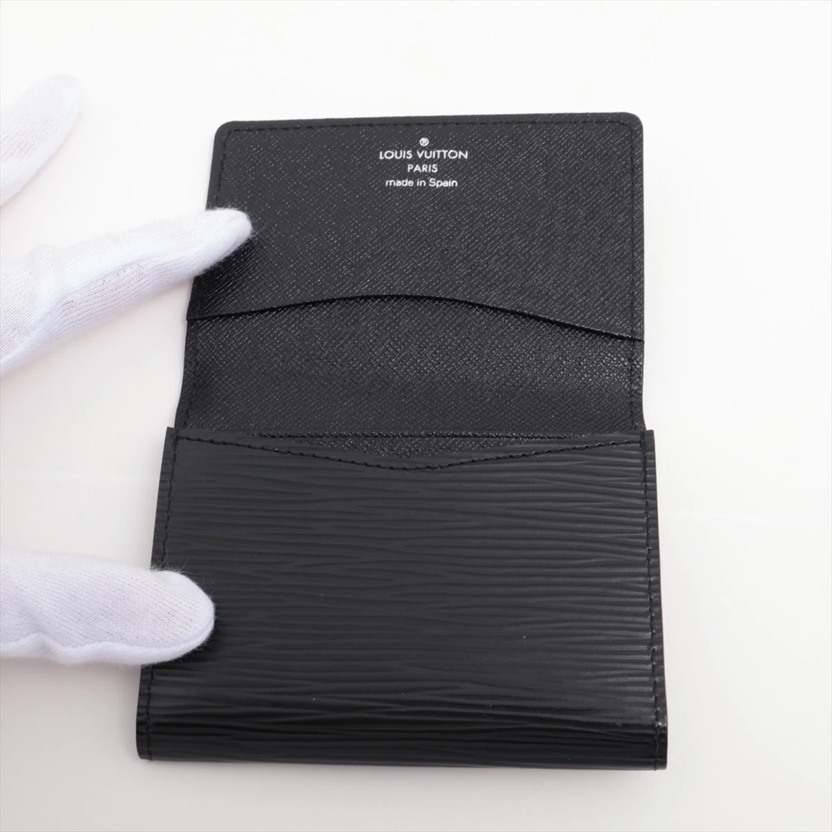 LOUIS VUITTON M56582 ヴィジット エピ/ノワール　名刺入れ LOUIS VUITTON ルイヴィトン M56582 アンヴェロップ・カルト