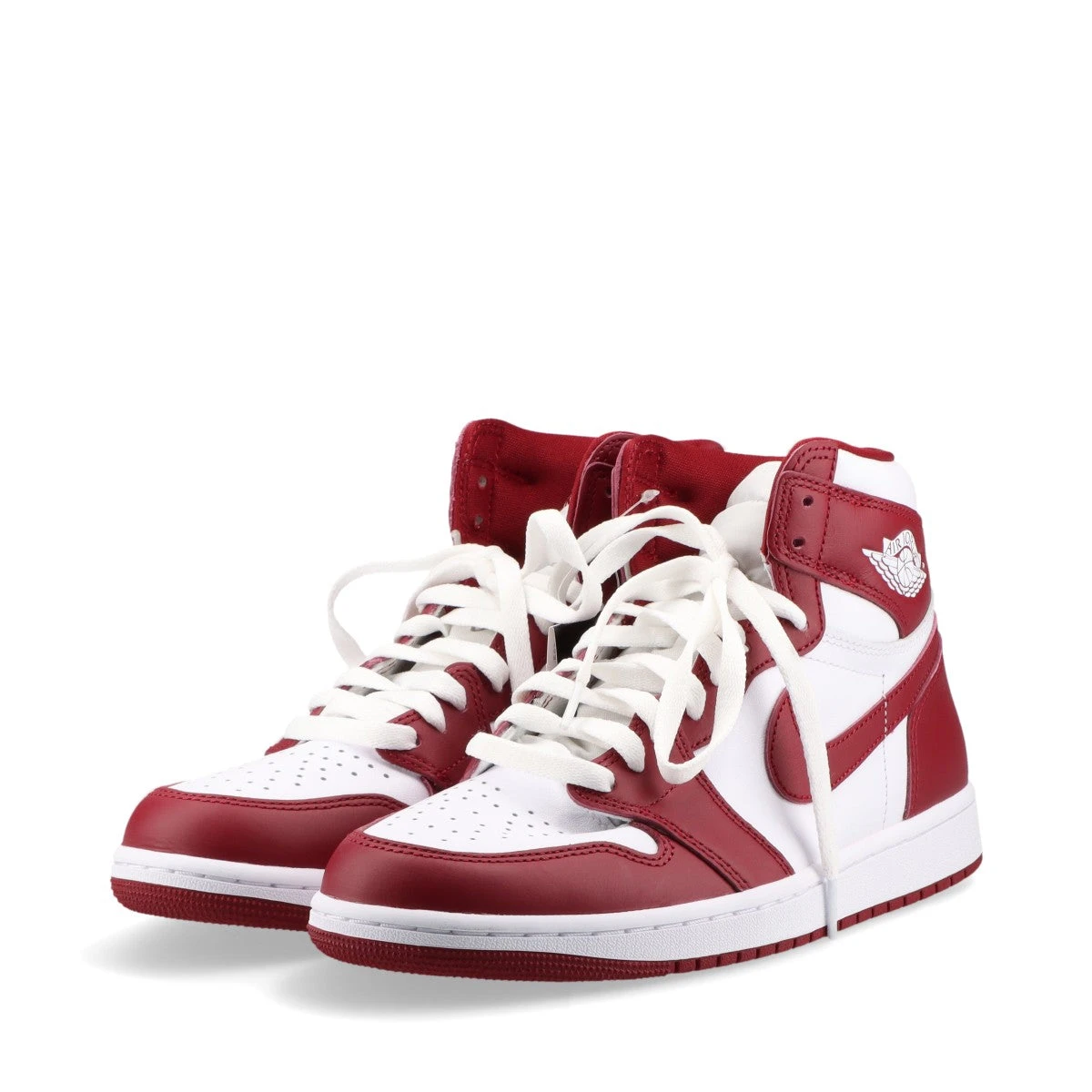 ナイキ AIR JORDAN 1 レザー ハイカットスニーカー 27cm メンズ