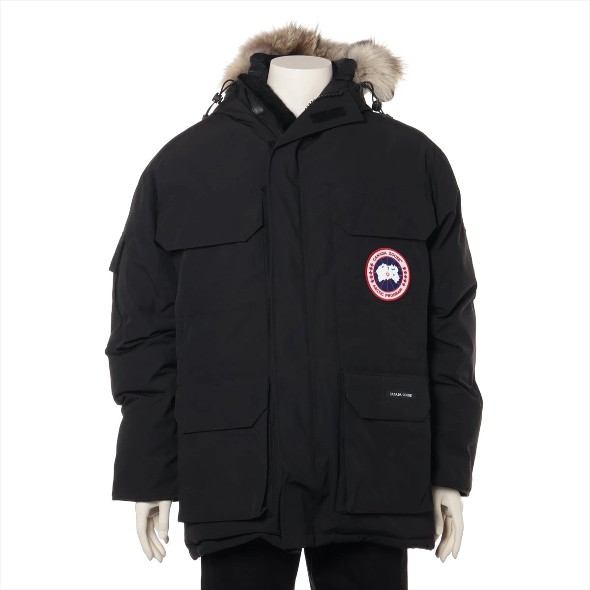 カナダグース EXPEDITION コットン×ポリエステル ダウンジャケット 