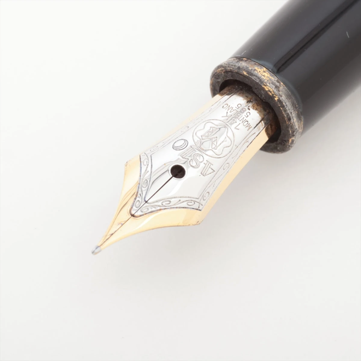 モンブラン マイスターシュティック ボールペン ブラック GP 乾涸び  