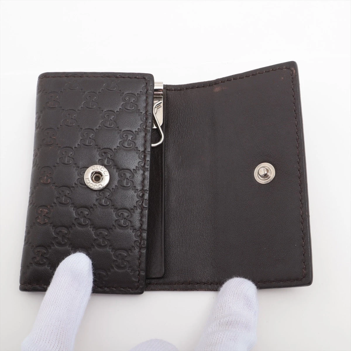 新品未使用　グッチ　キーケース　黒　グッチシマレザー 楽天市場】グッチ GUCCI キーケース 6連 ウェビングライン