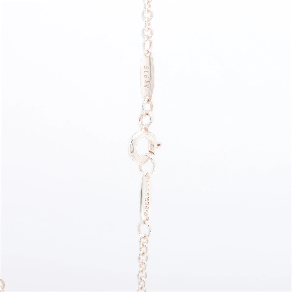 TIFFANY オープンハート　ラリアットネックレス　シルバー925 ティファニー オープンハート ラリアット ネックレス 925×パール